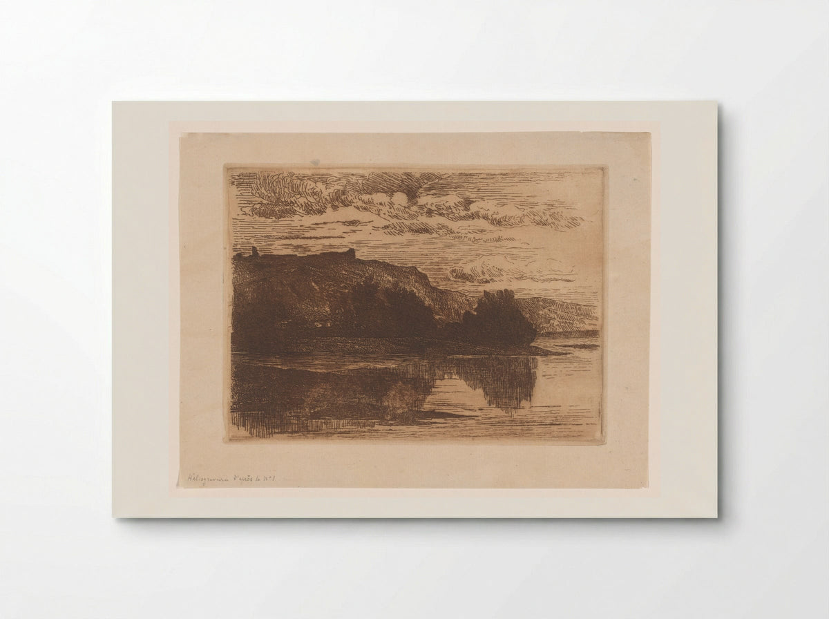 Ruïnes van kasteel Poilvache - Carel Nicolaas Storm van 's-Gravesande - Poster