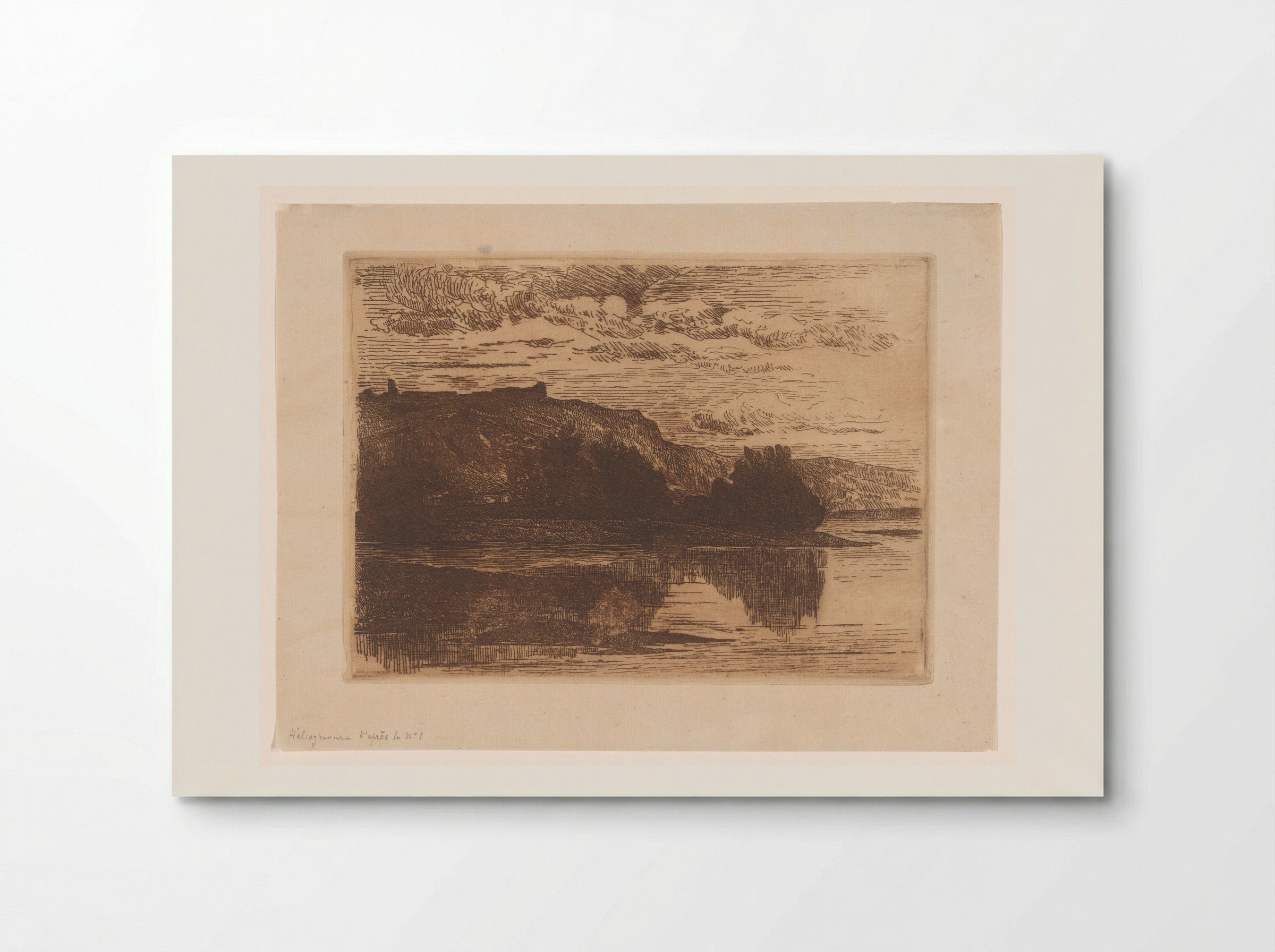 Ruïnes van kasteel Poilvache - Carel Nicolaas Storm van 's-Gravesande - Poster
