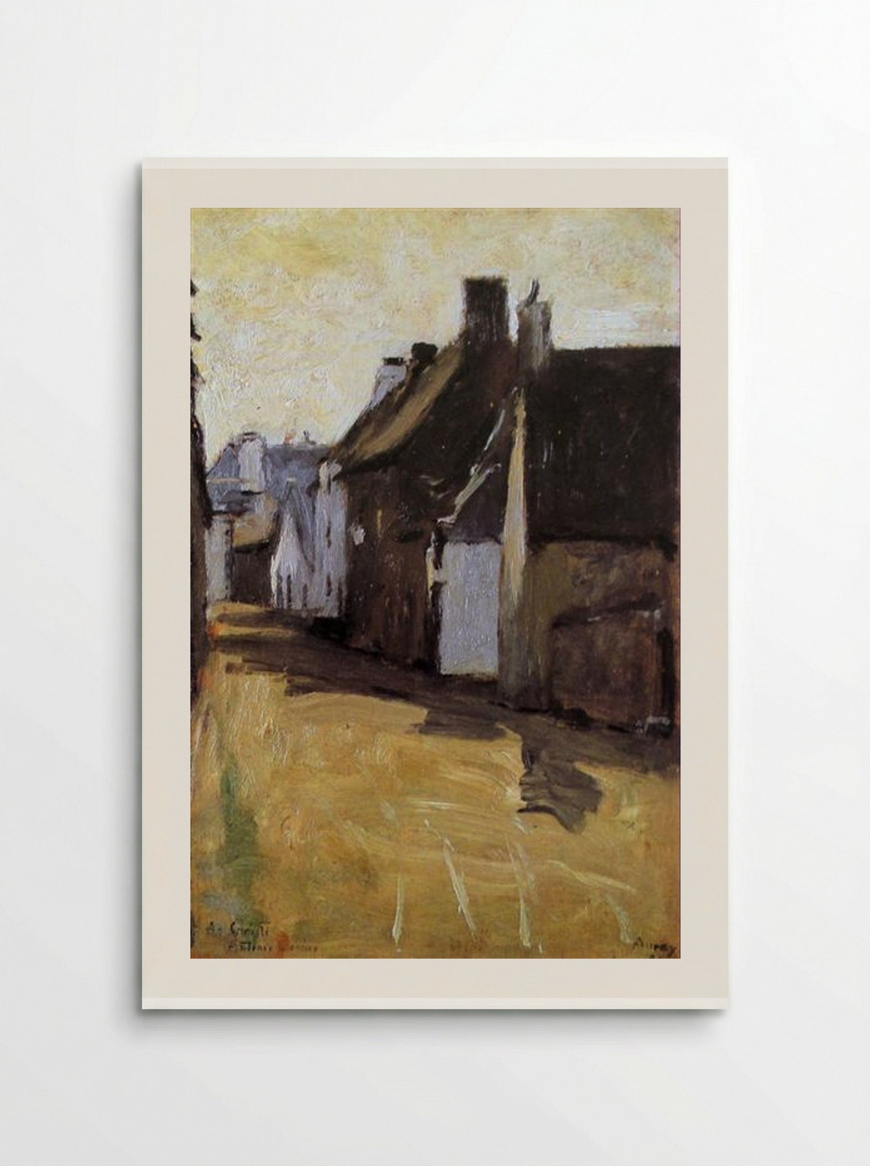 Rua Bretã - António Carneiro - Poster
