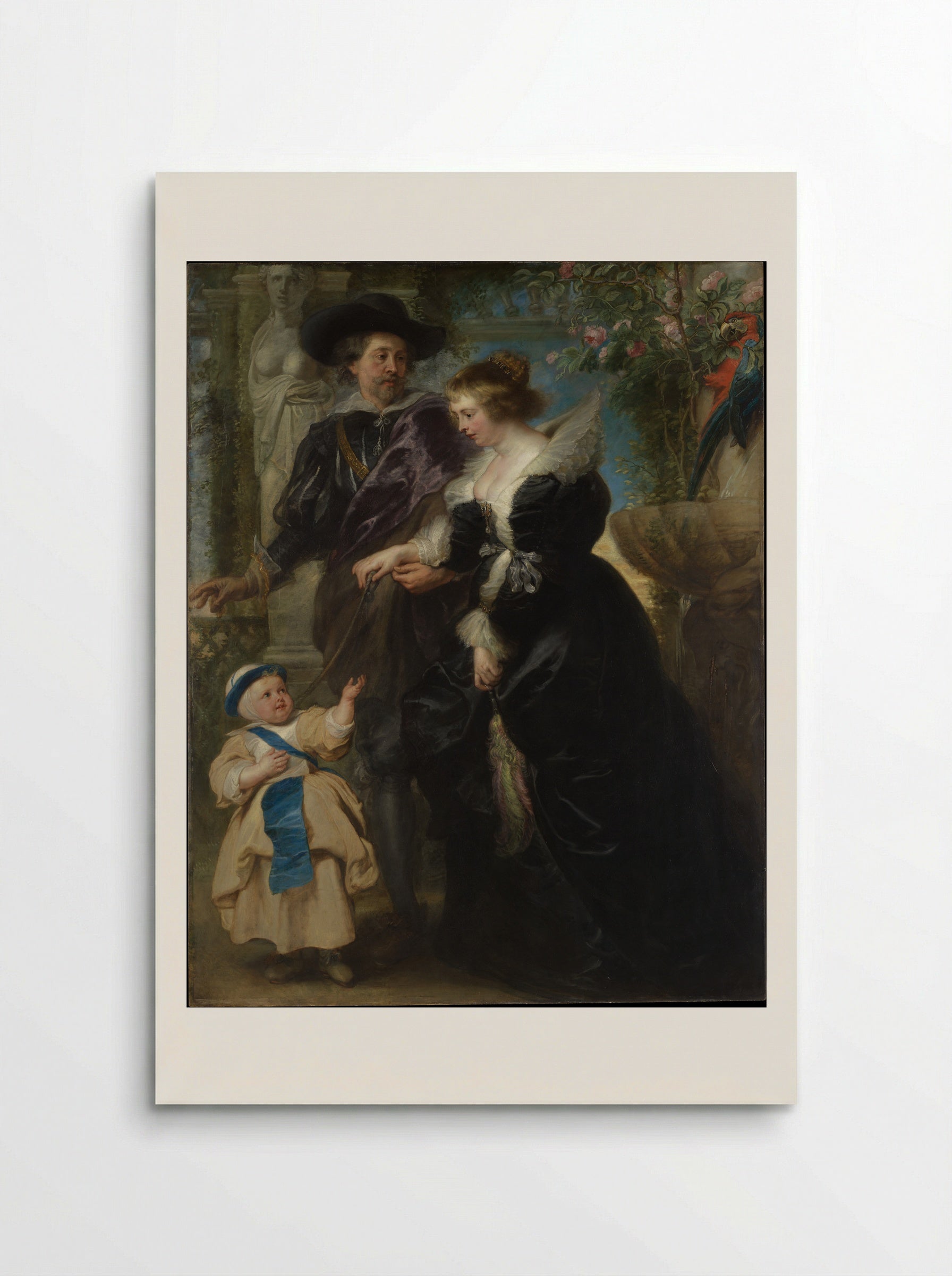 Rubens, Helena Fourment, and Their Son Frans - Peter Paul Rubens - Poster