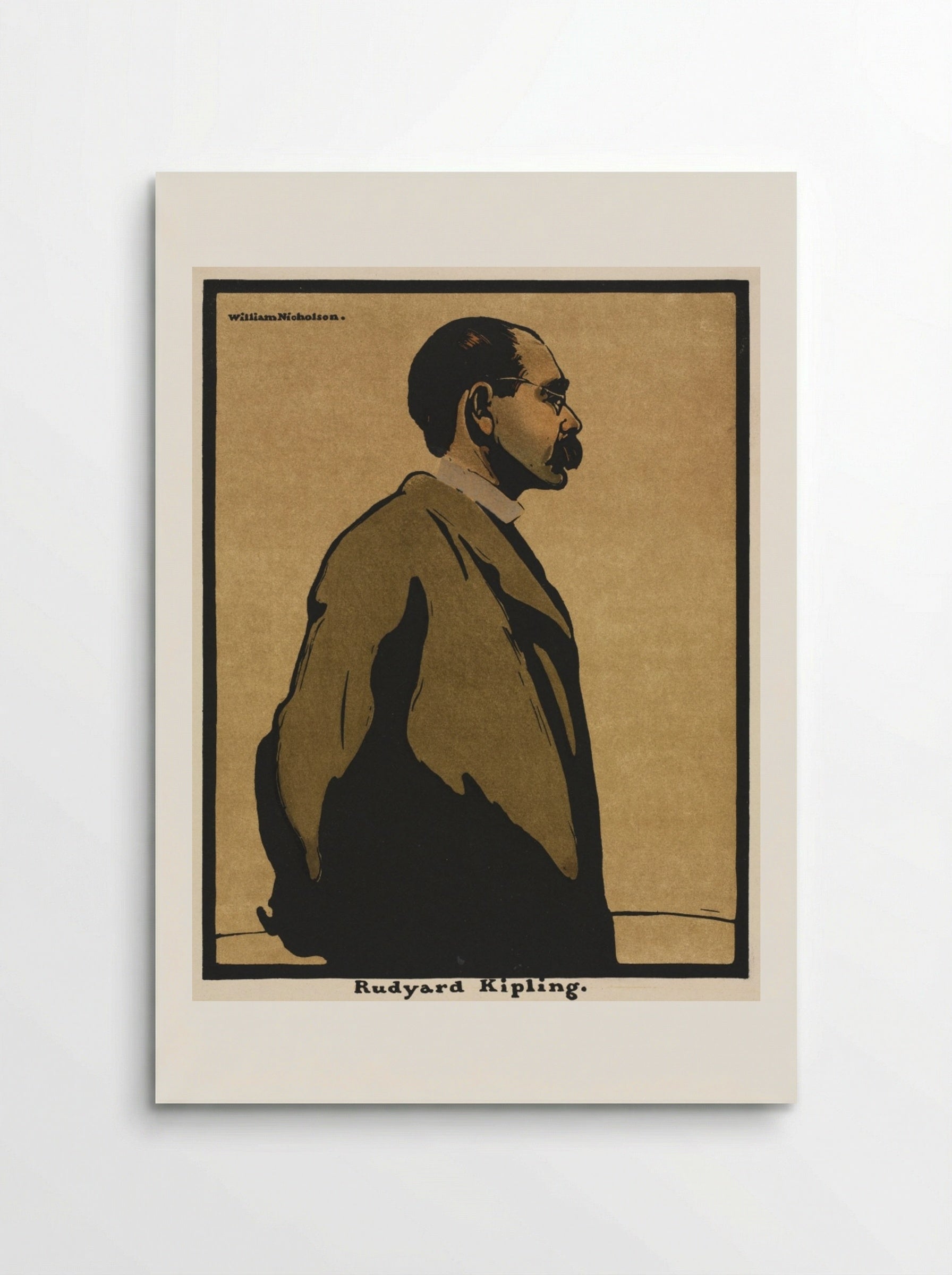 Rudyard Kipling - William Nicholson - Poster