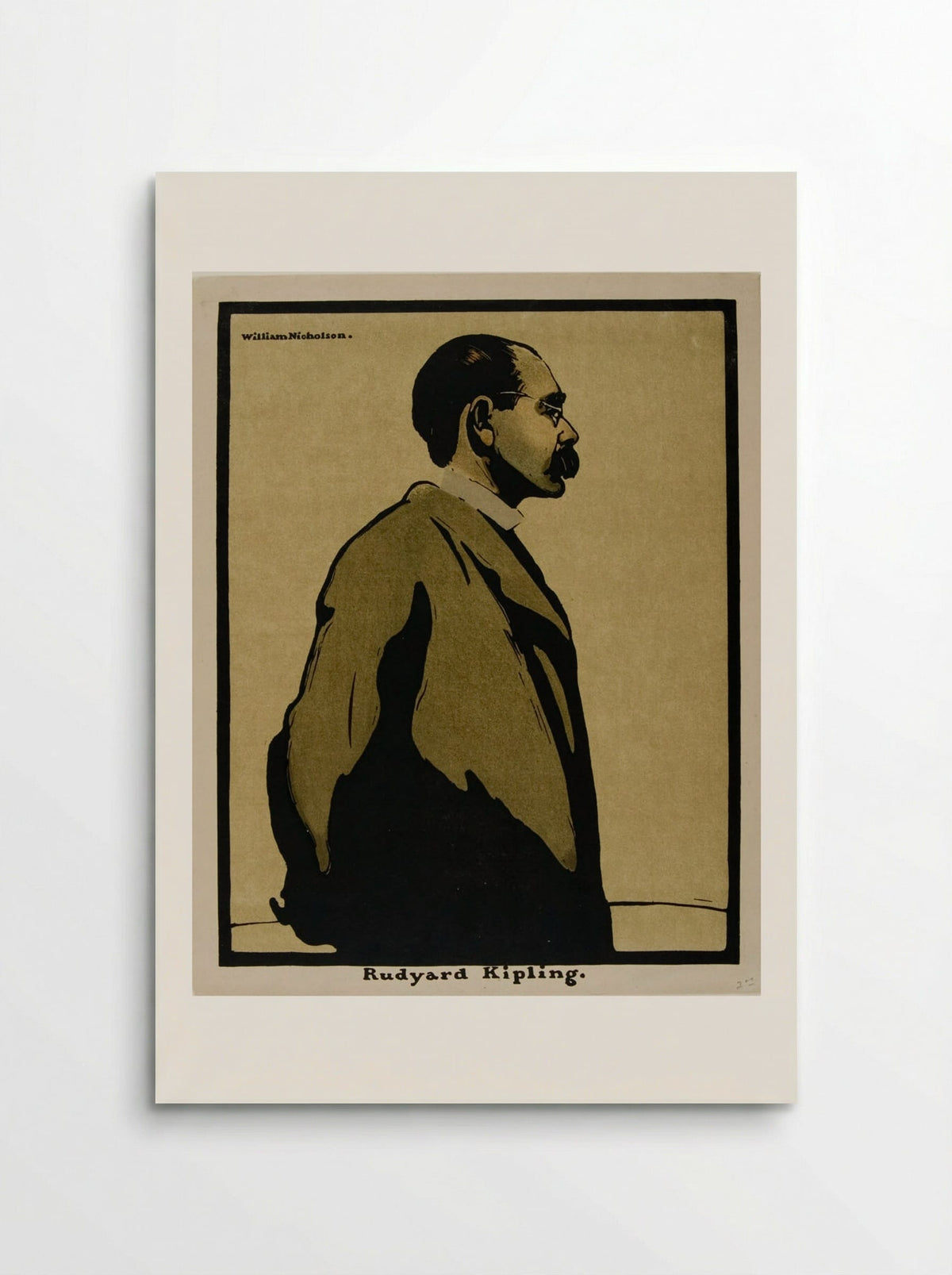 Rudyard Kipling - William Nicholson - Poster