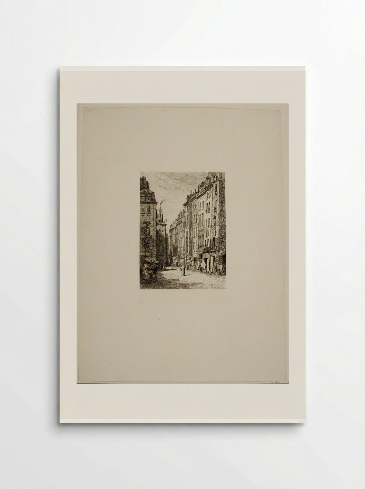 Rue de la Tonnellerie - Maxime Lalanne - Poster