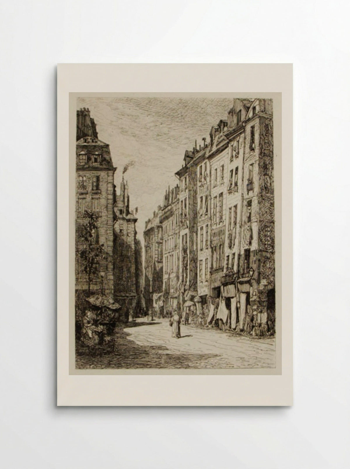 Rue de la Tonnellerie - Maxime Lalanne - Poster