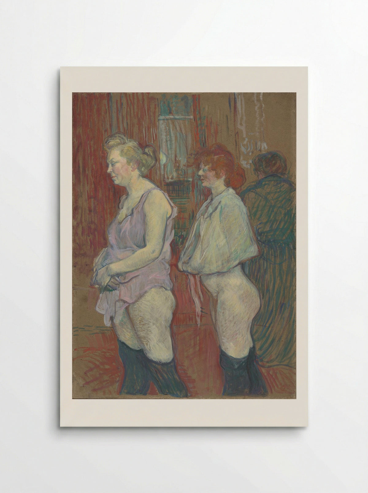 Rue des Moulins - Henri de Toulouse-Lautrec - Poster