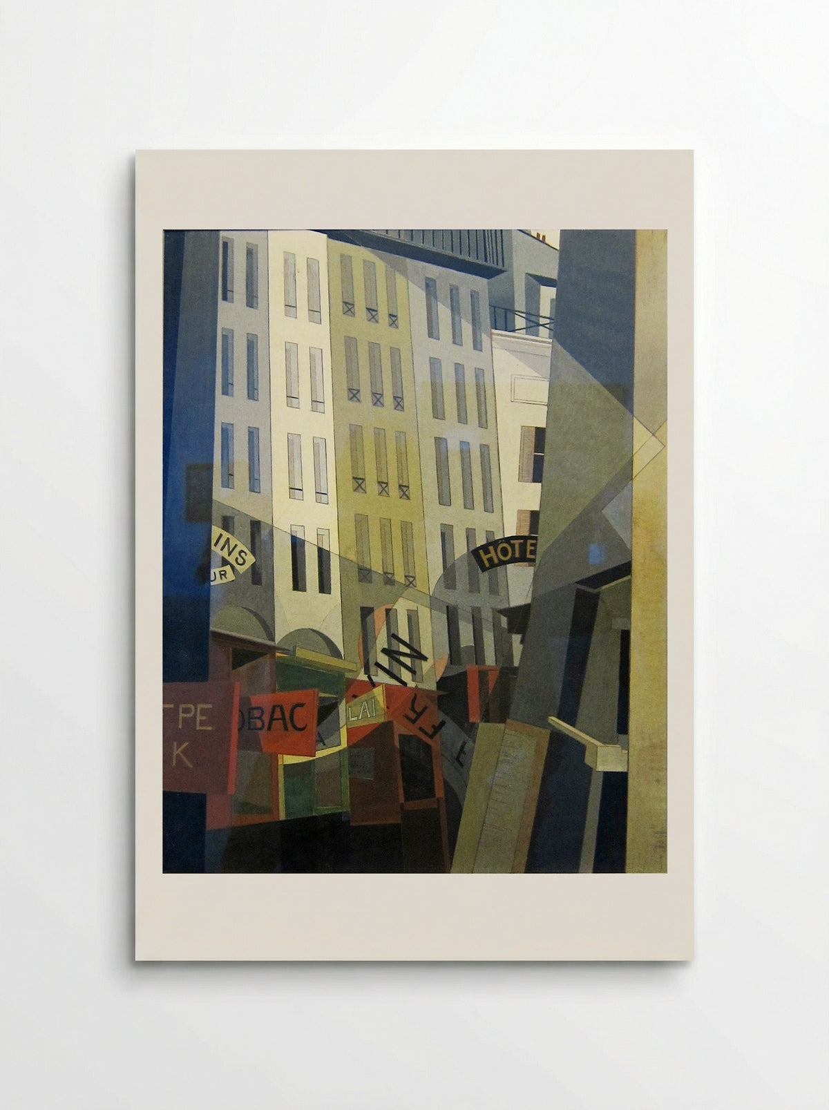 Rue du Singe Qui Pêche - Charles Demuth - Poster