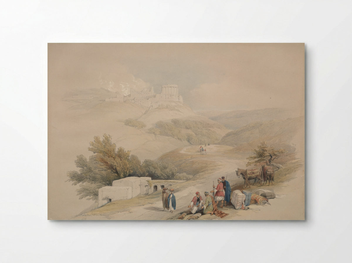 Ruins of the Church of St. John, Sabaste - David Roberts - Poster