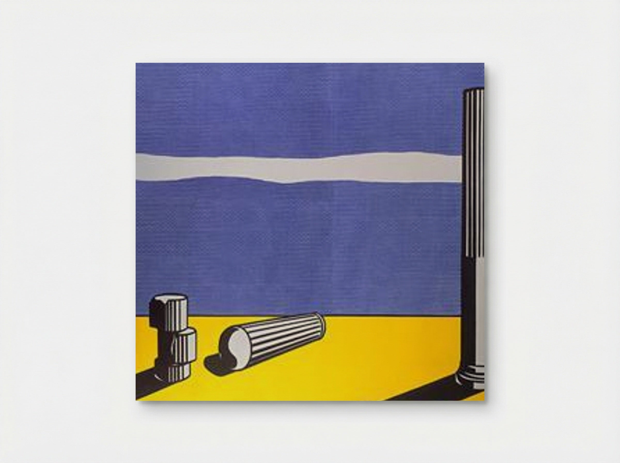 Ruins - Roy Lichtenstein - Poster