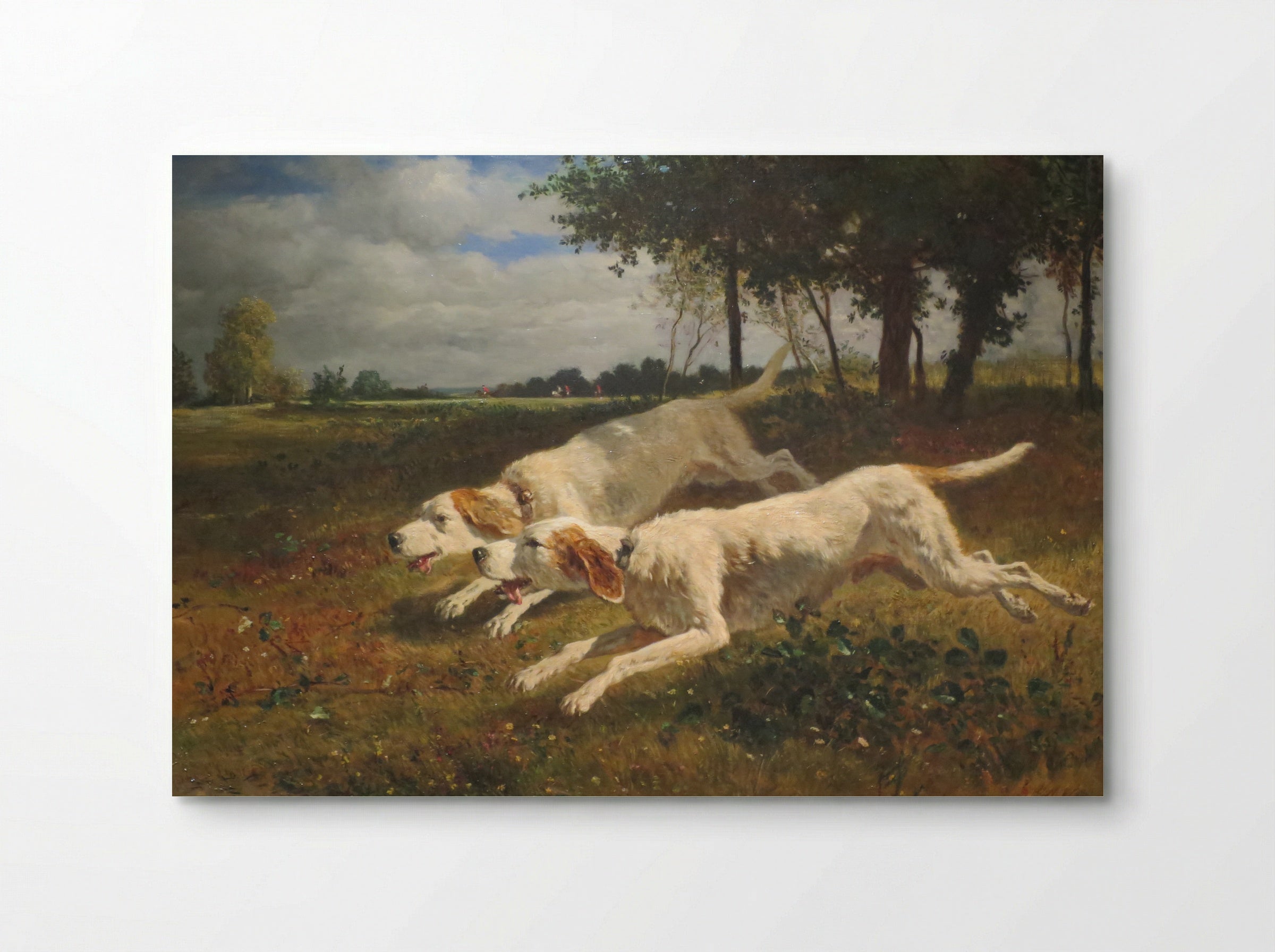 Running Dogs - Constant Troyon - Poster