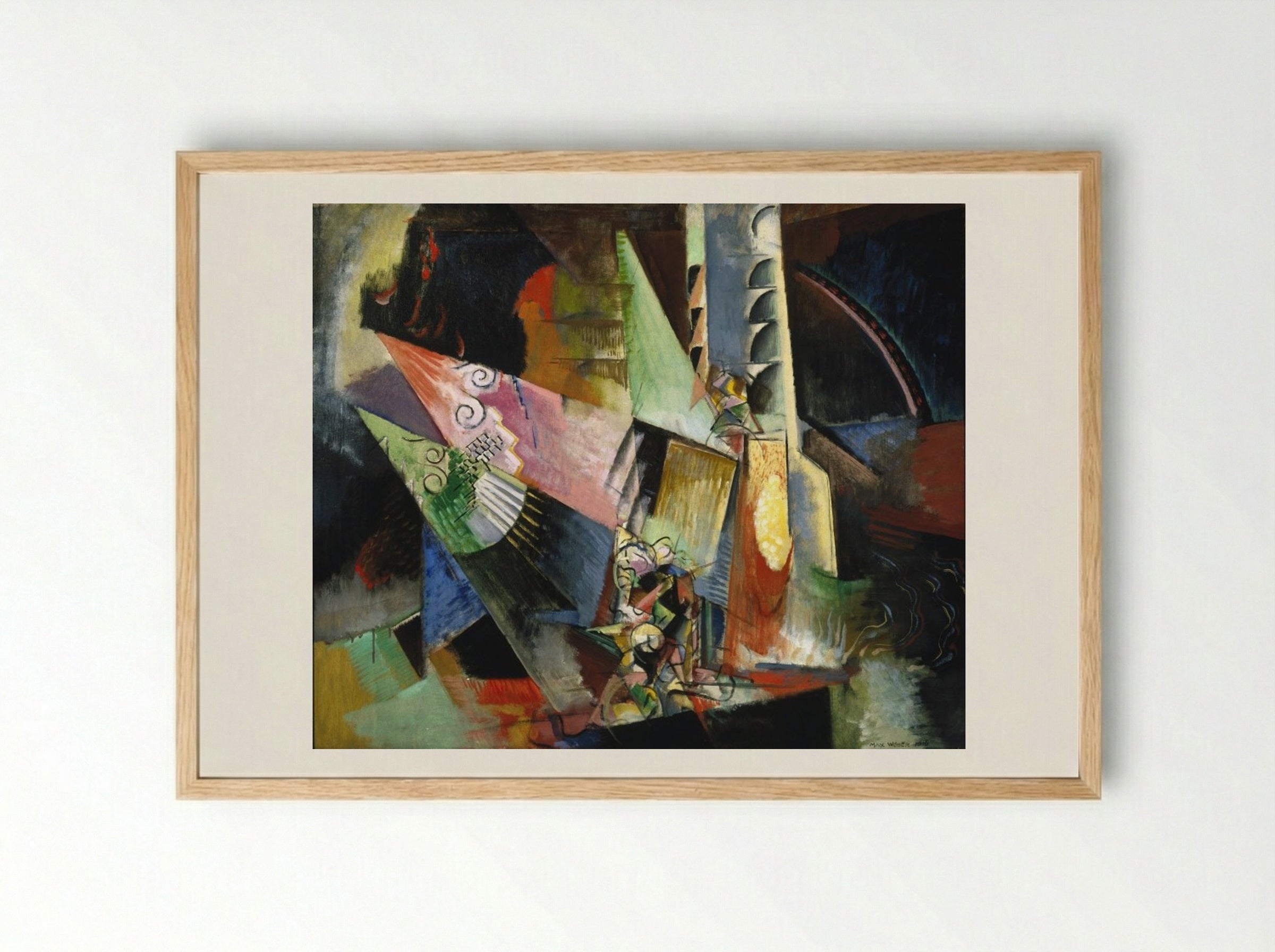Russian Ballet - Max Weber - Framed Print Wood