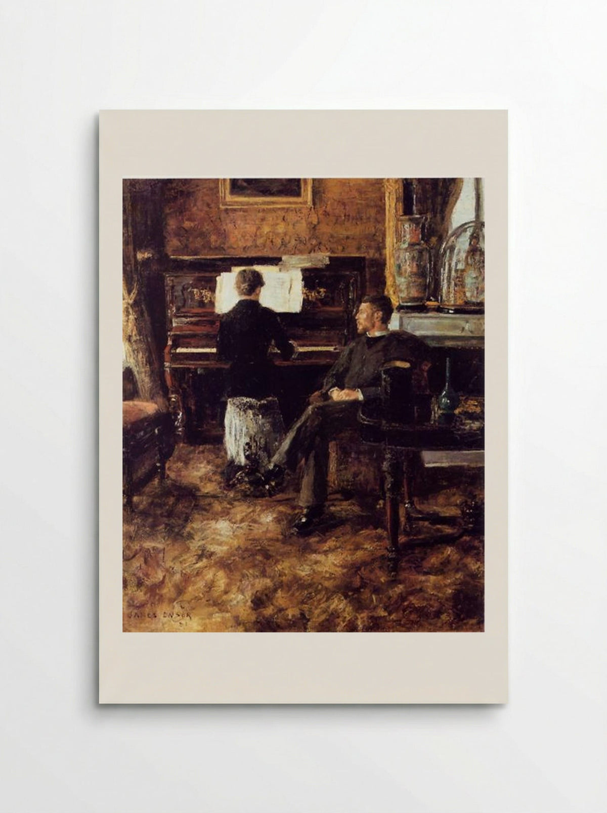Russian Music - James Ensor - Poster