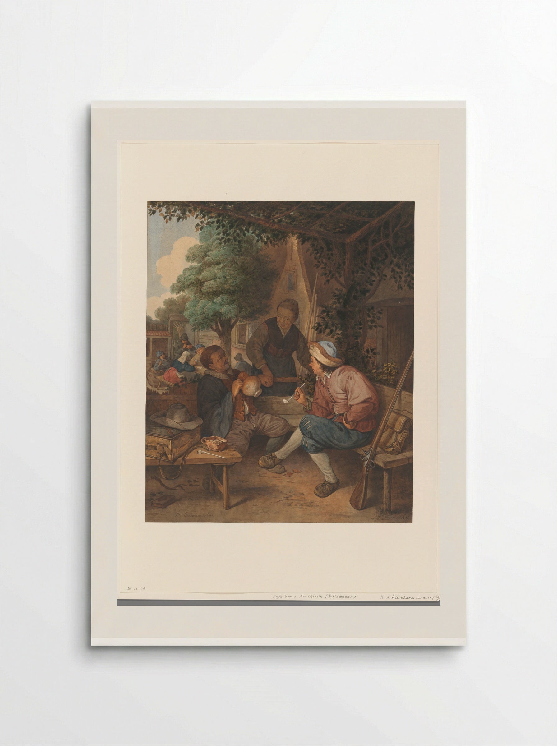 Rustende reizigers - Hendrik Abraham Klinkhamer - Poster