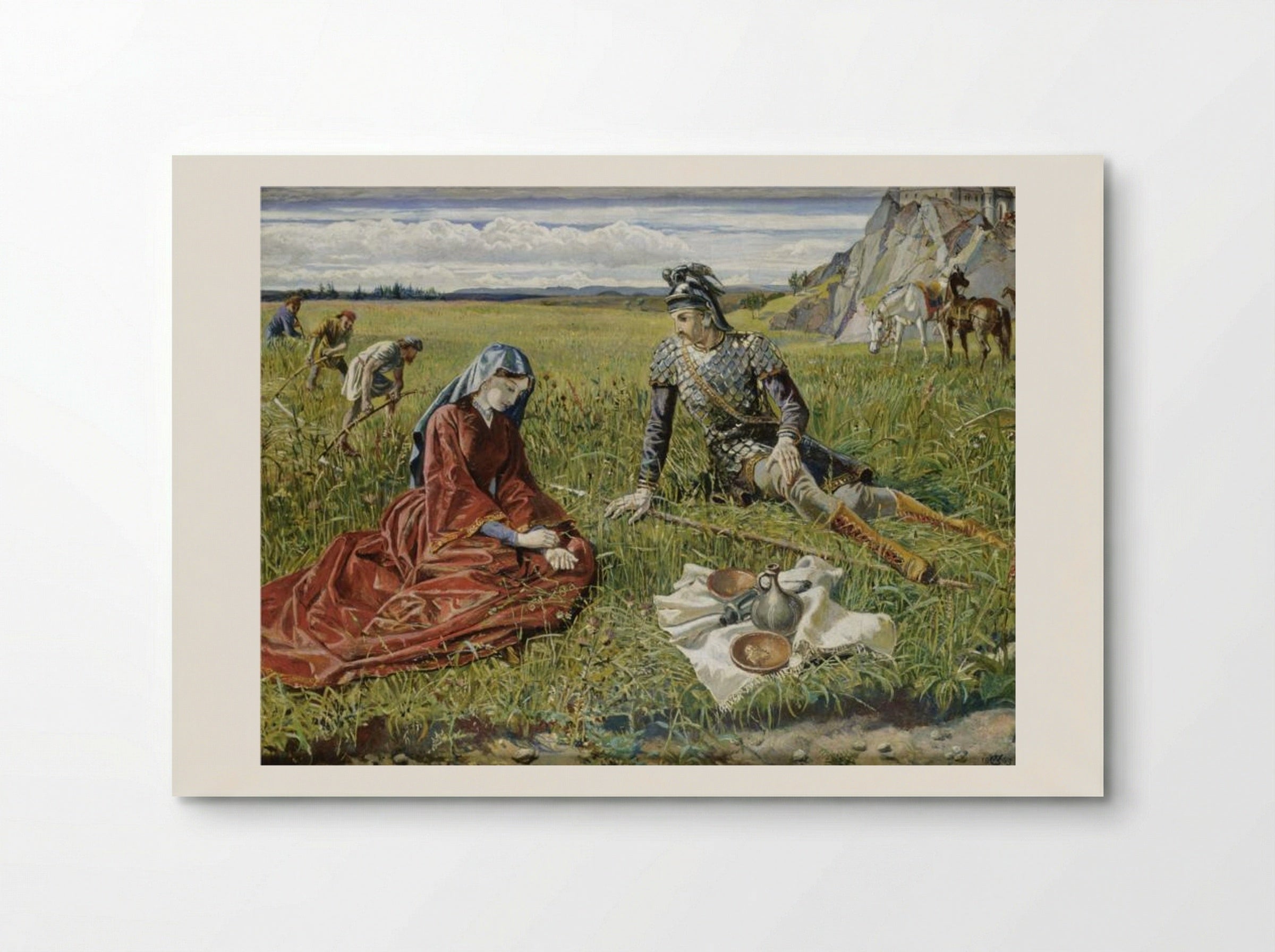 Ruth and Boaz - Walter Crane - Poster