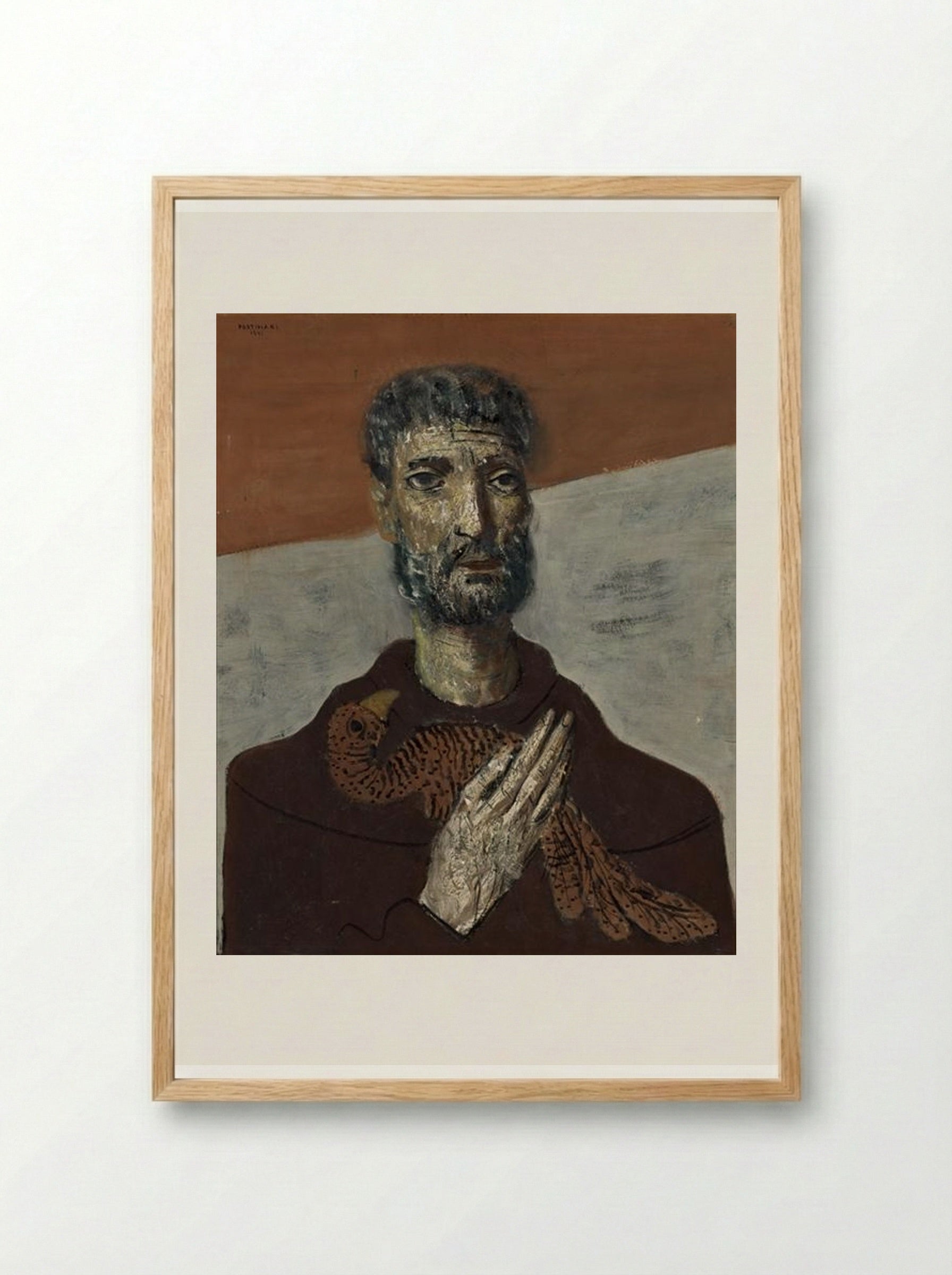 São Francisco de Assis - Candido Portinari - Framed Print Wood