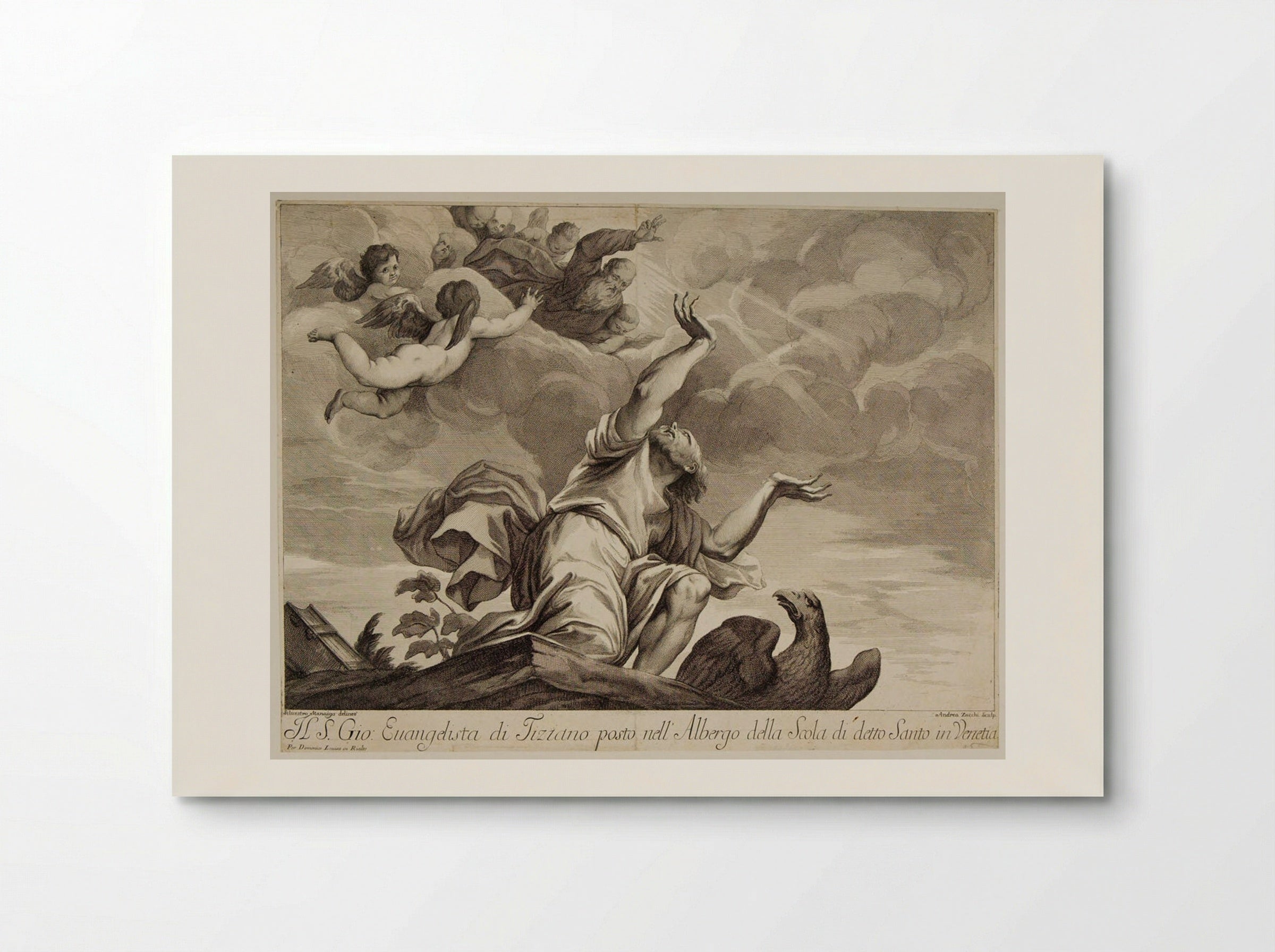 S. John, the Evangelist - Andrea Zucchi - Poster