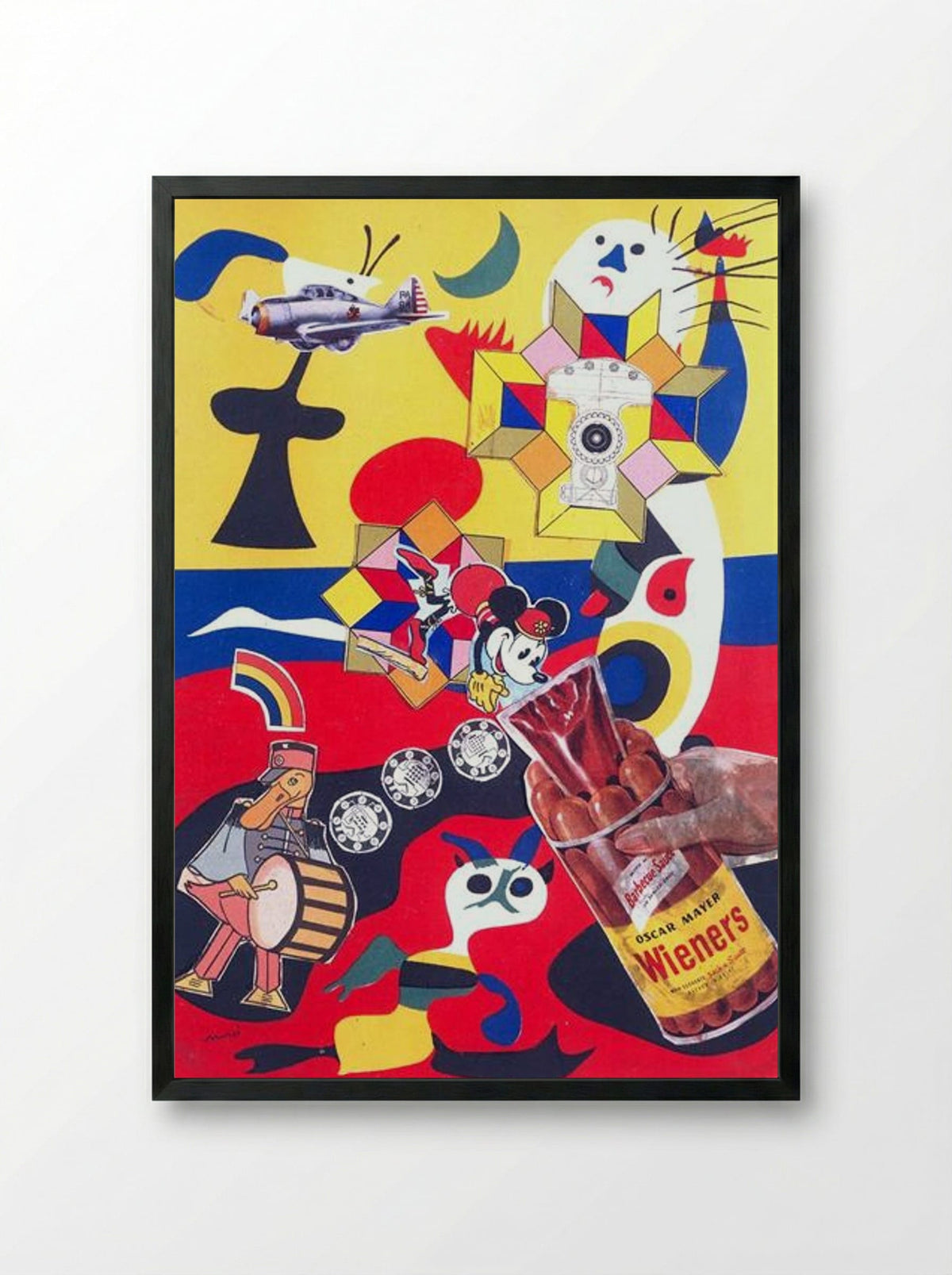 Sack-o-sauce - Eduardo Paolozzi - Framed Print Black