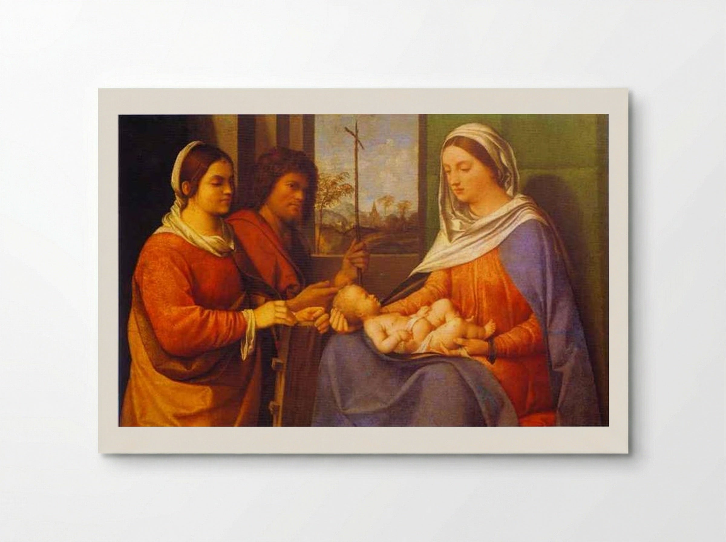 Sacred Conversation - Giorgione - Poster