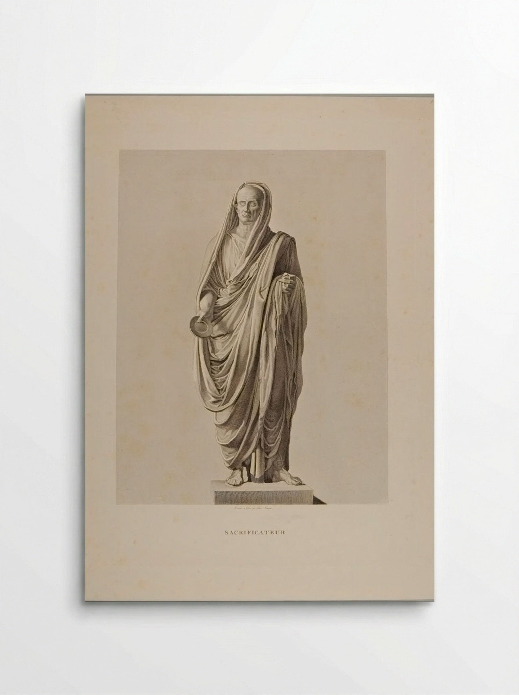 Sacrificateur - Pierre Louis Henri Laurent - Poster