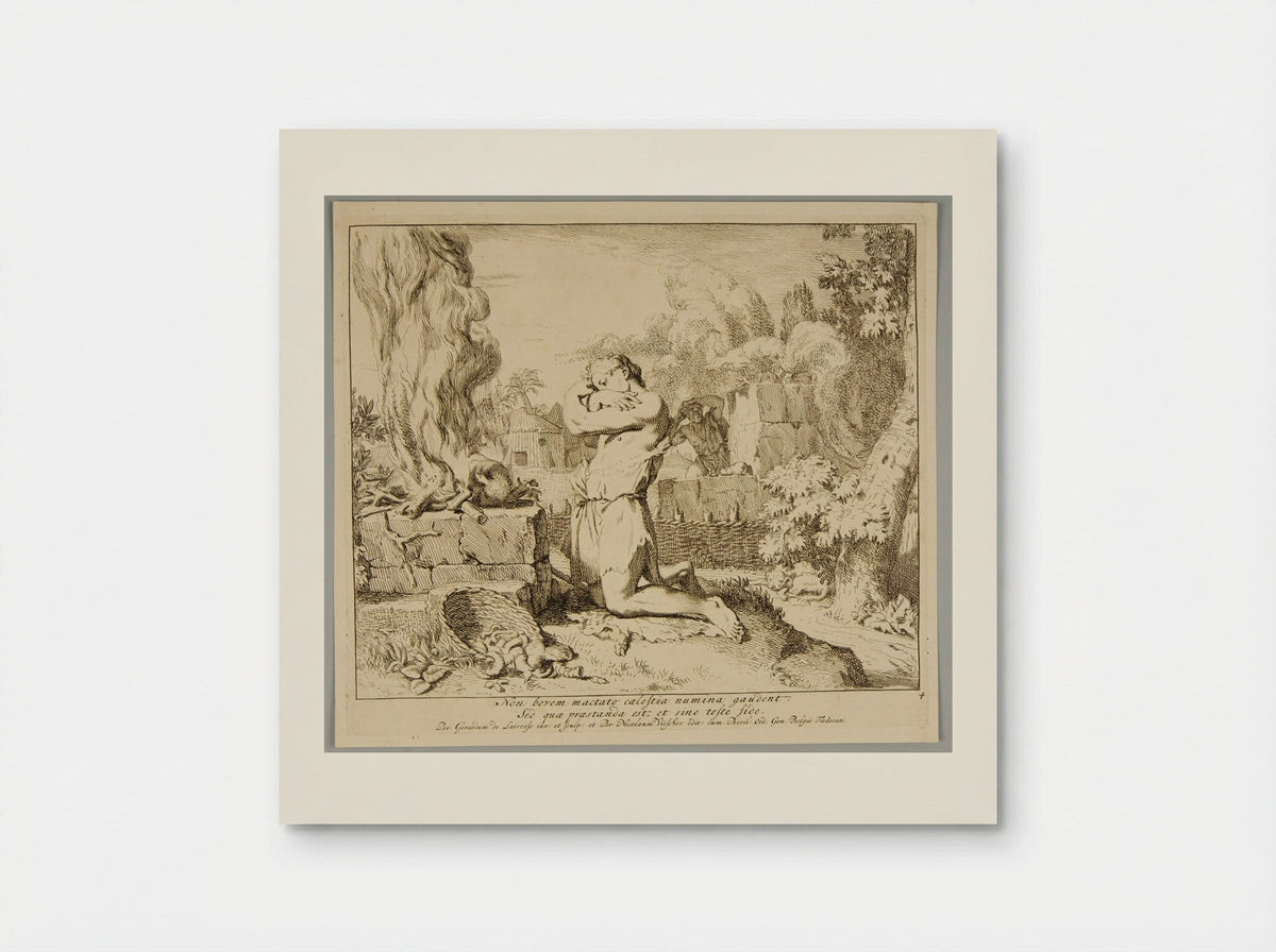 Sacrifice of Cain and Abel - Gérard de Lairesse - Poster