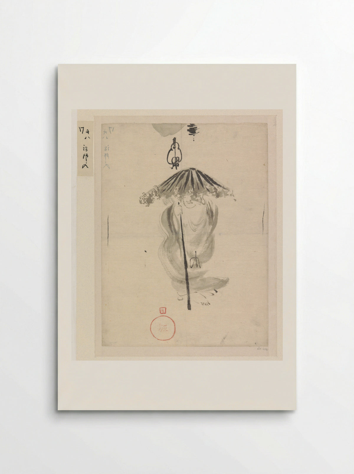 Sage Under a Parasol - Ichirakasai - Poster