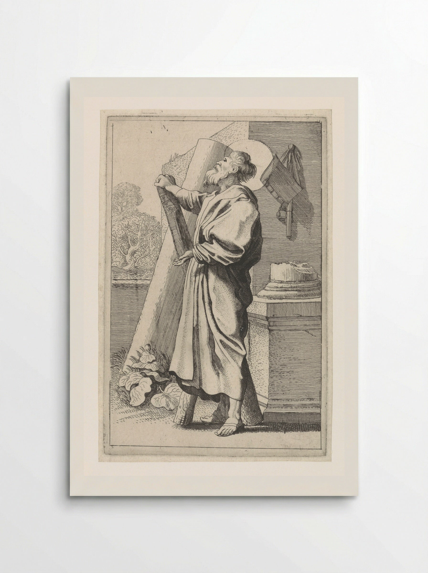 Saint Andrew - Jan van de Velde (II) - Poster