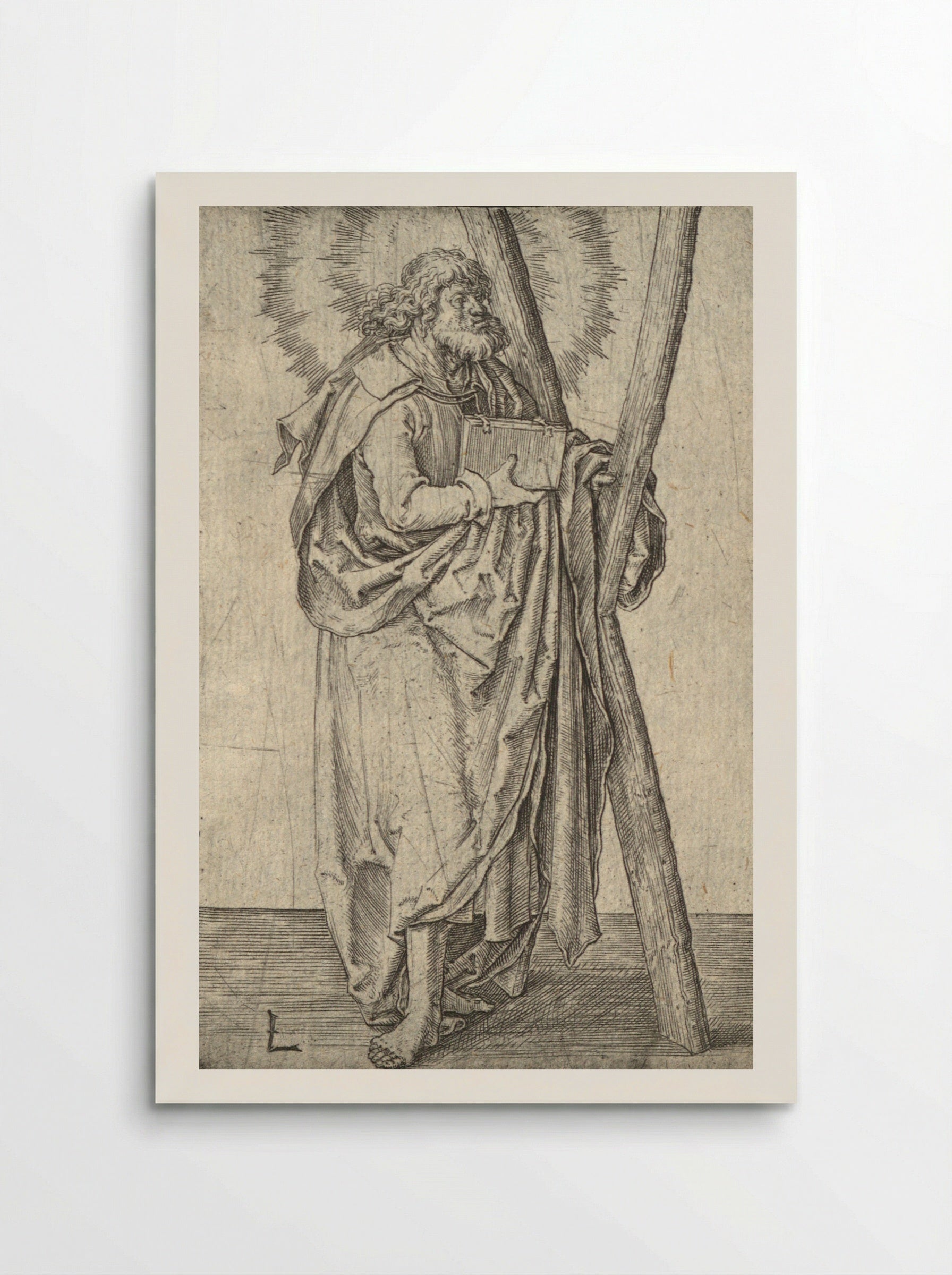 Saint Andrew - Lucas van Leyden - Poster