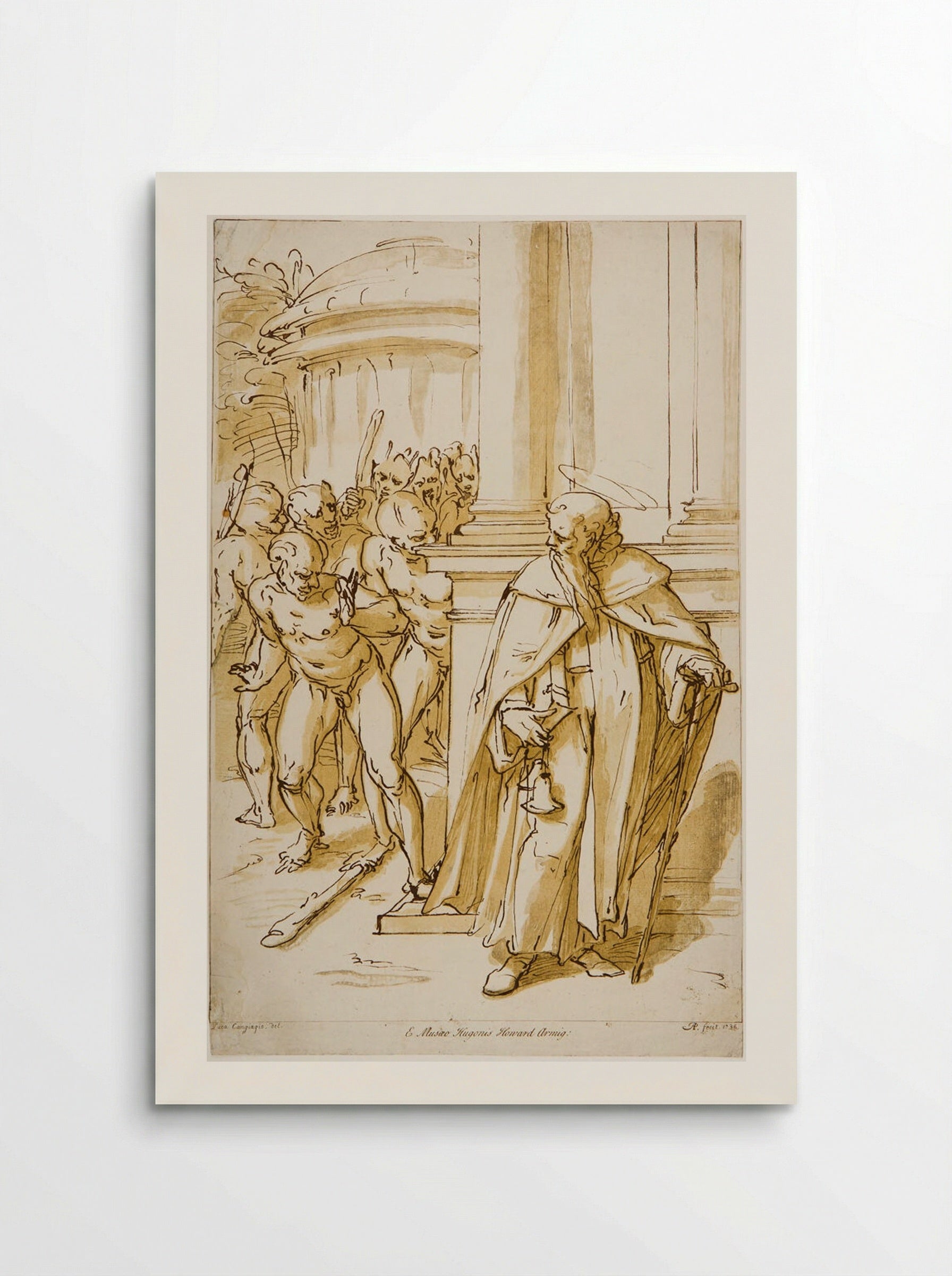 Saint Anthony Tempted by Demons - Arthur Pond - Poster