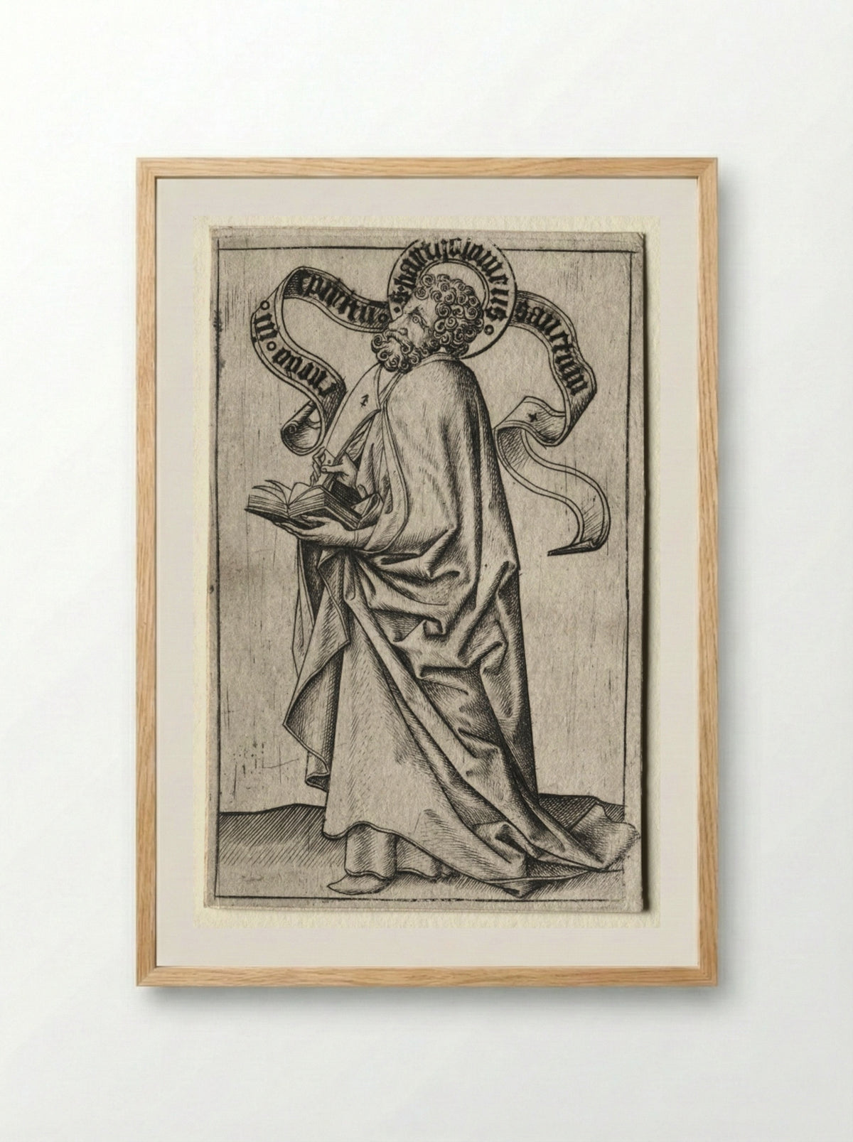 Saint Bartholomew - Master ES - Framed Print Wood