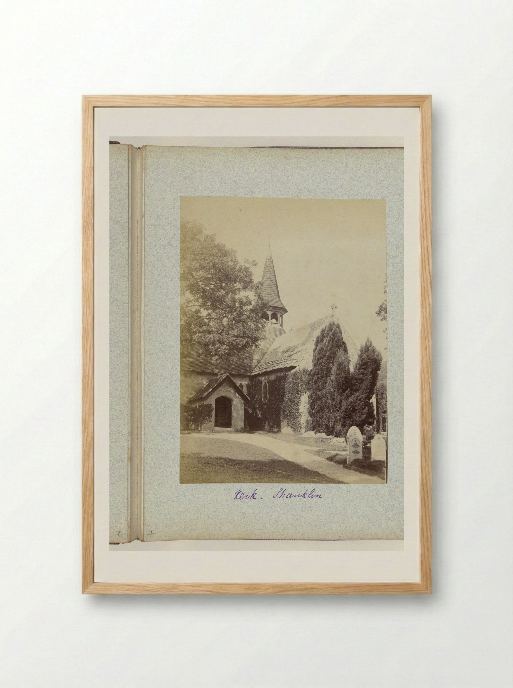 Saint Blasius Church, Shanklin - Henry Pauw van Wieldrecht - Framed Print Wood