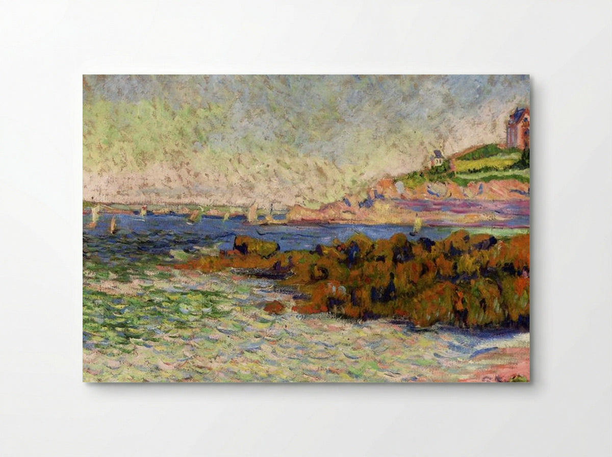 Saint Briac, the marker Le Cheval - Paul Signac - Poster