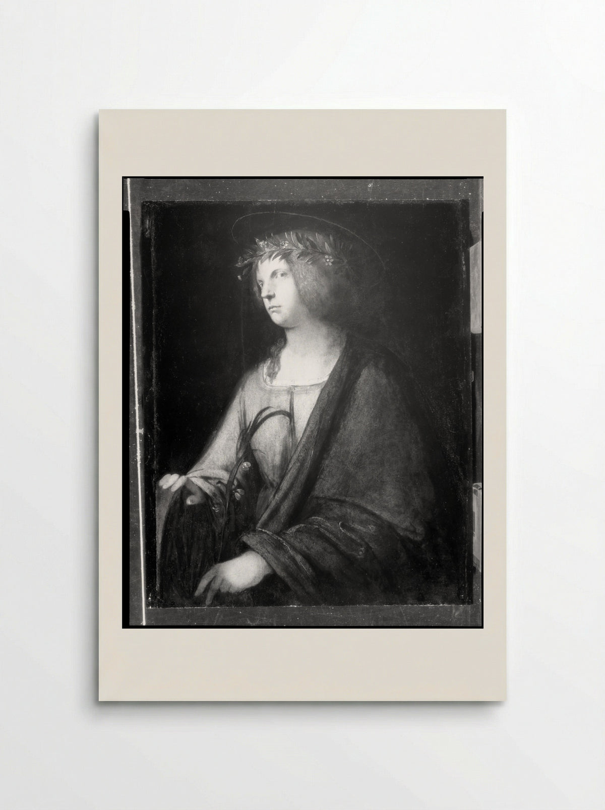 Saint Catherine of Alexandria - Girolamo Romanino - Poster