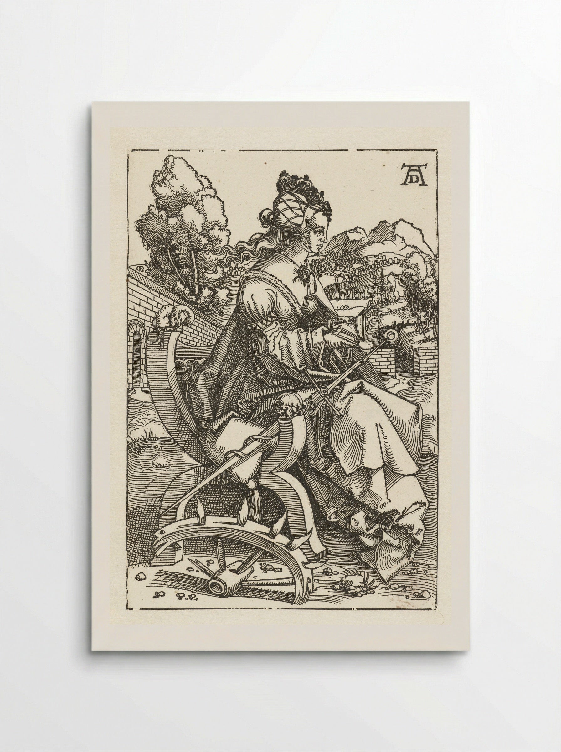 Saint Catherine - Albrecht Dürer - Poster