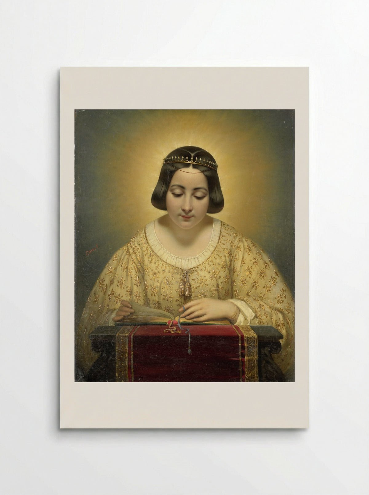 Saint Clare - Joseph-Désiré Court - Poster