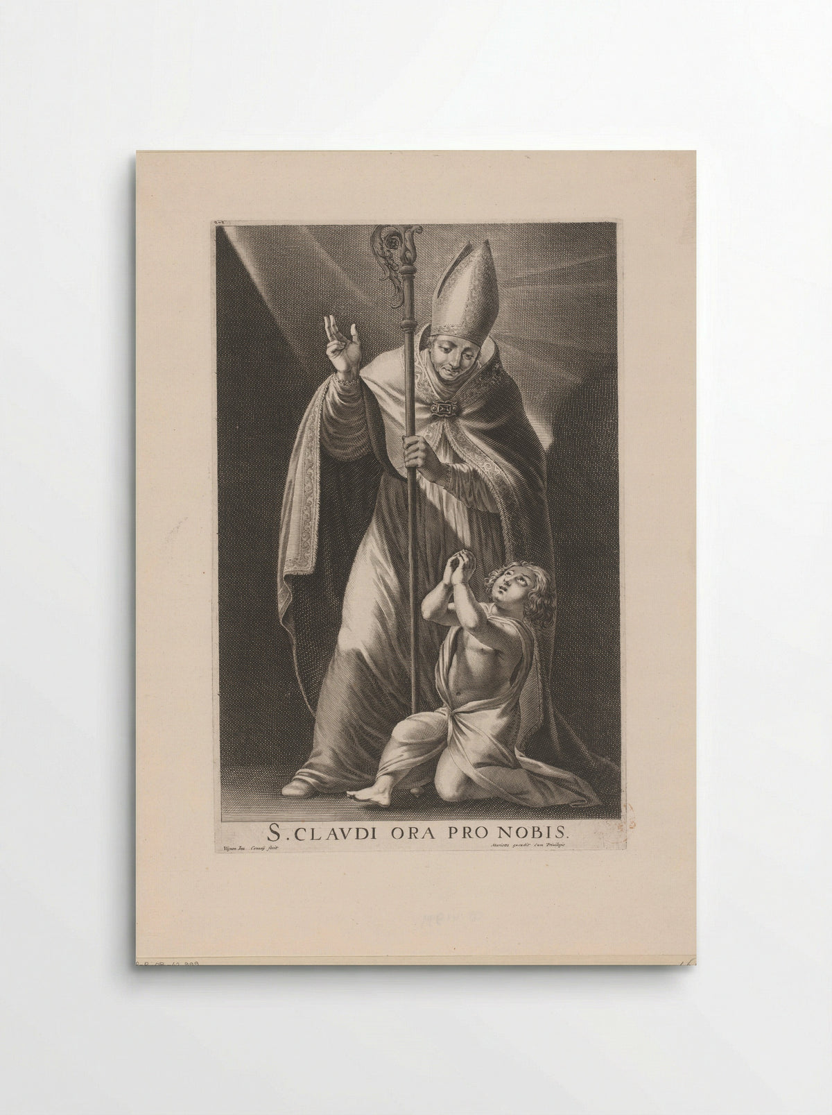 Saint Claude of Besançon - Jean Couvay - Poster