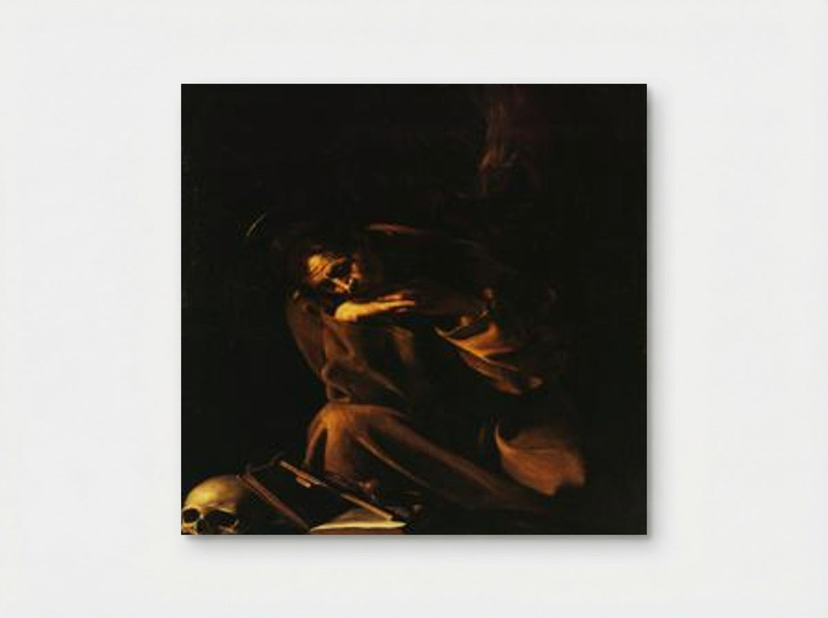 Saint Francis in Meditation - Caravaggio - Poster