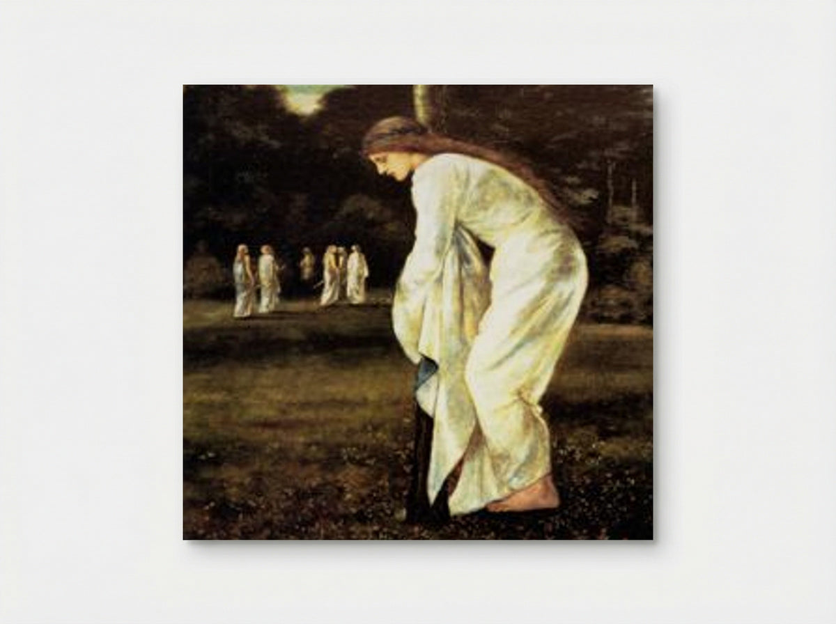 Saint George and the Dragon: The Princess Tied to the Tree - Edward Burne-Jones - Poster