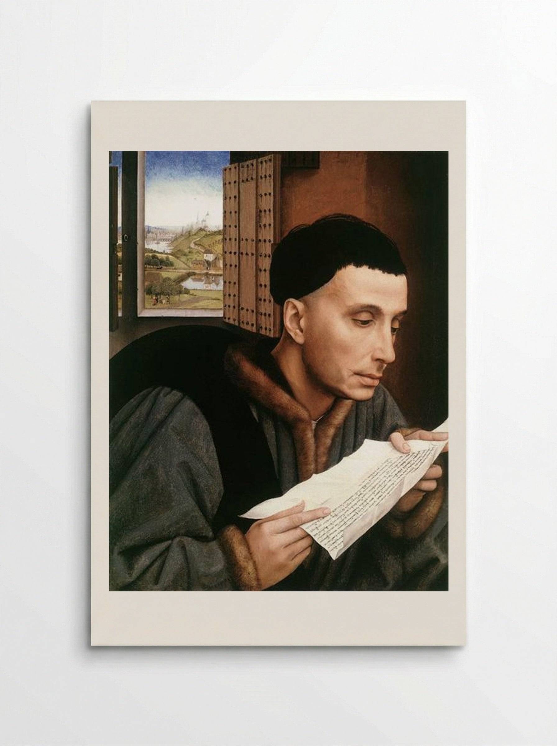 Saint Ivo - Rogier van der Weyden - Poster