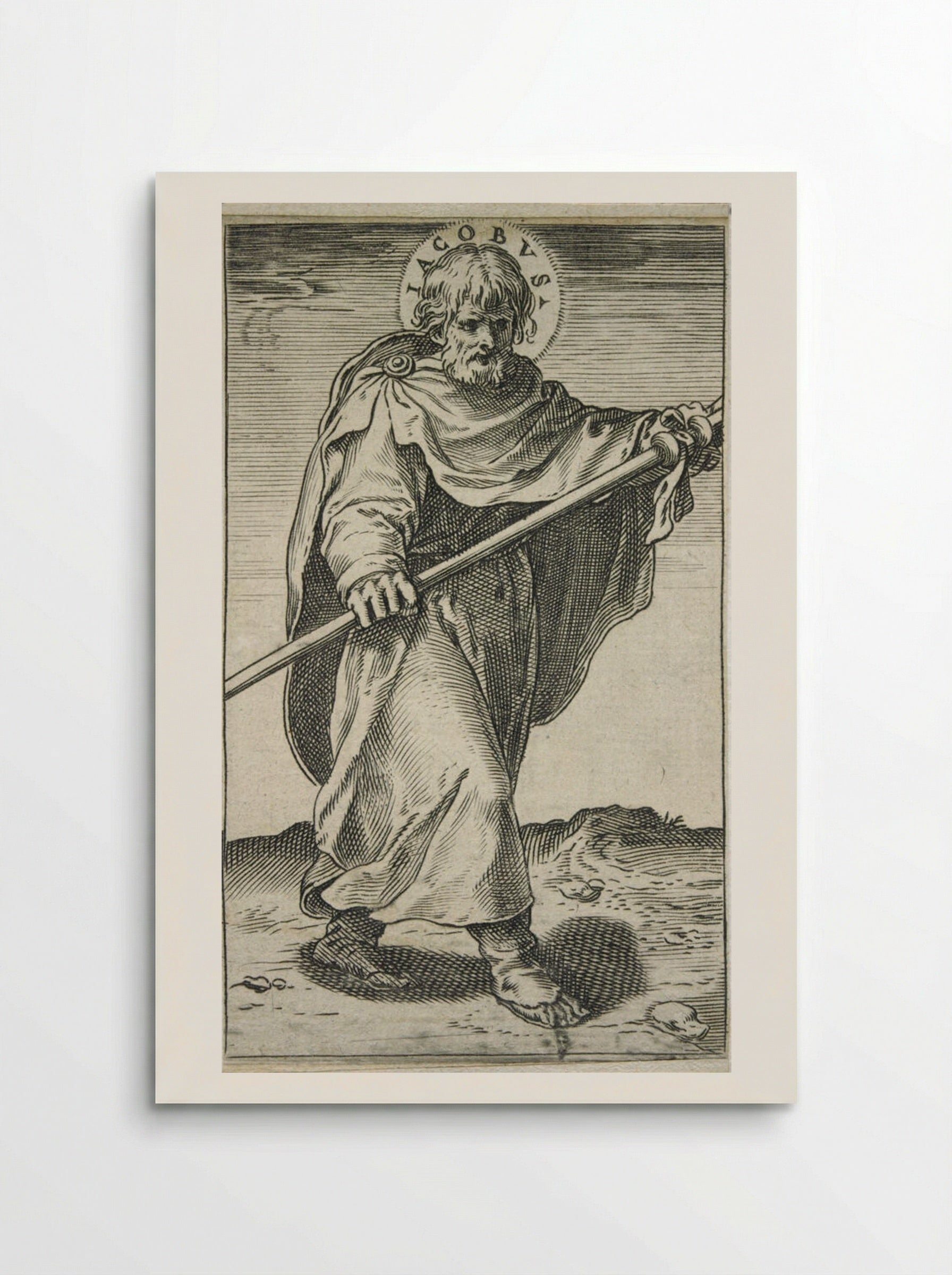 Saint James Major - Agostino Carracci - Poster