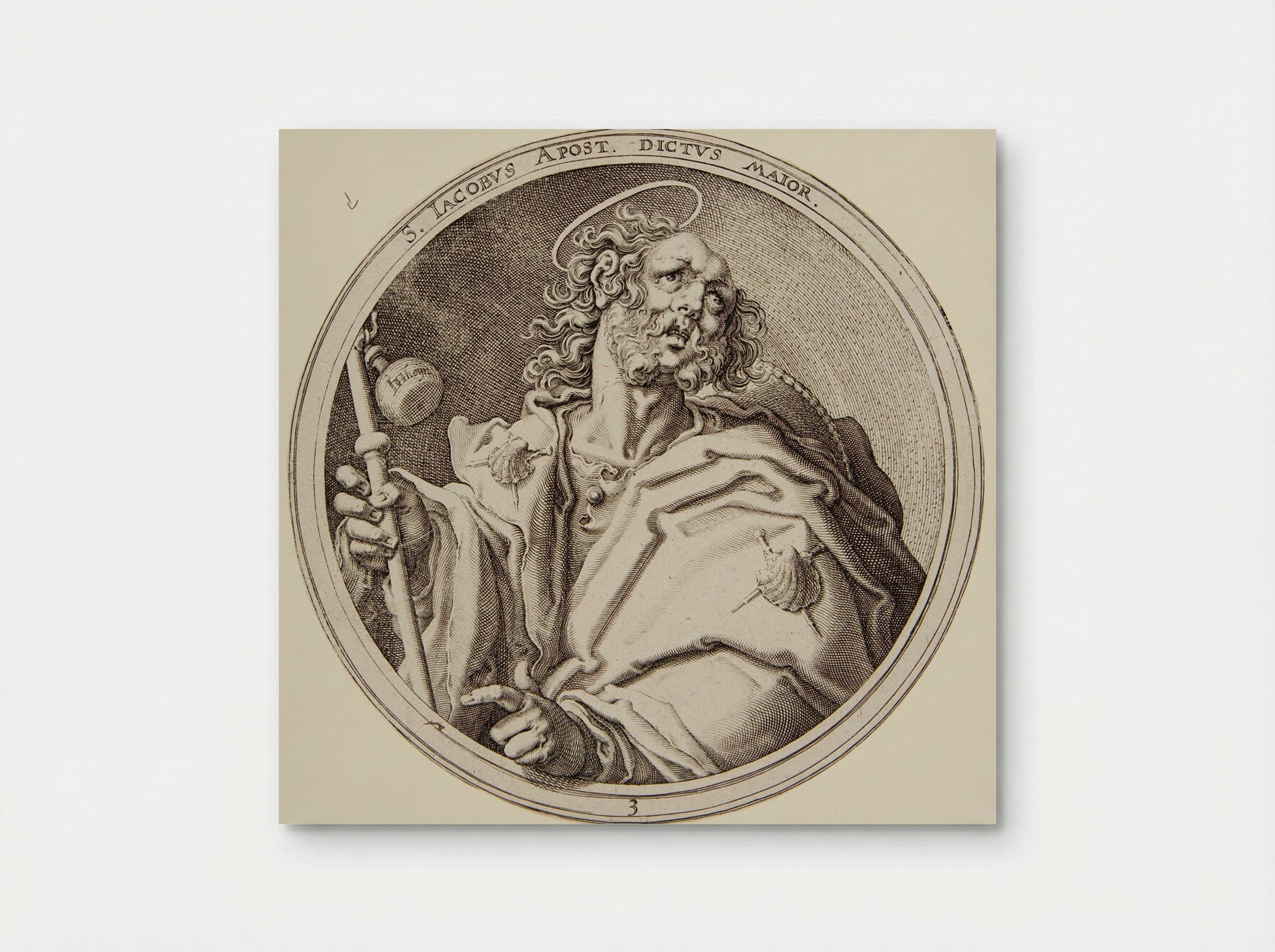 Saint James the Greater - Zacharias Dolendo - Poster