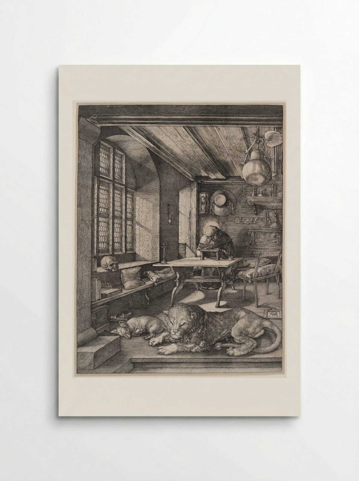Saint Jerome in his Study - Albrecht Dürer - Poster