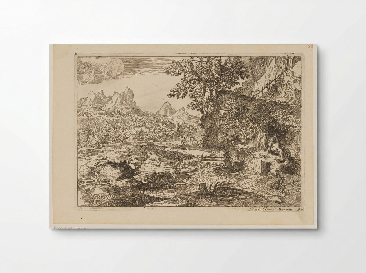 Saint Jerome in the Wilderness - Tiziano Vecelli - Poster
