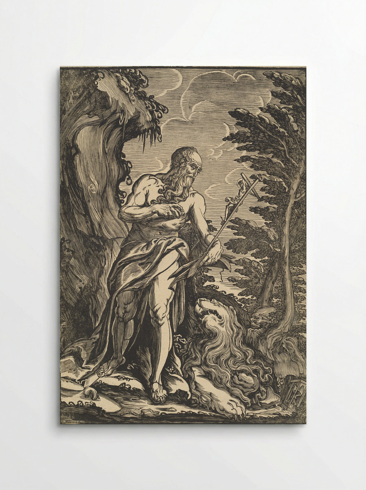 Saint Jerome - Giuseppe Scolari - Poster