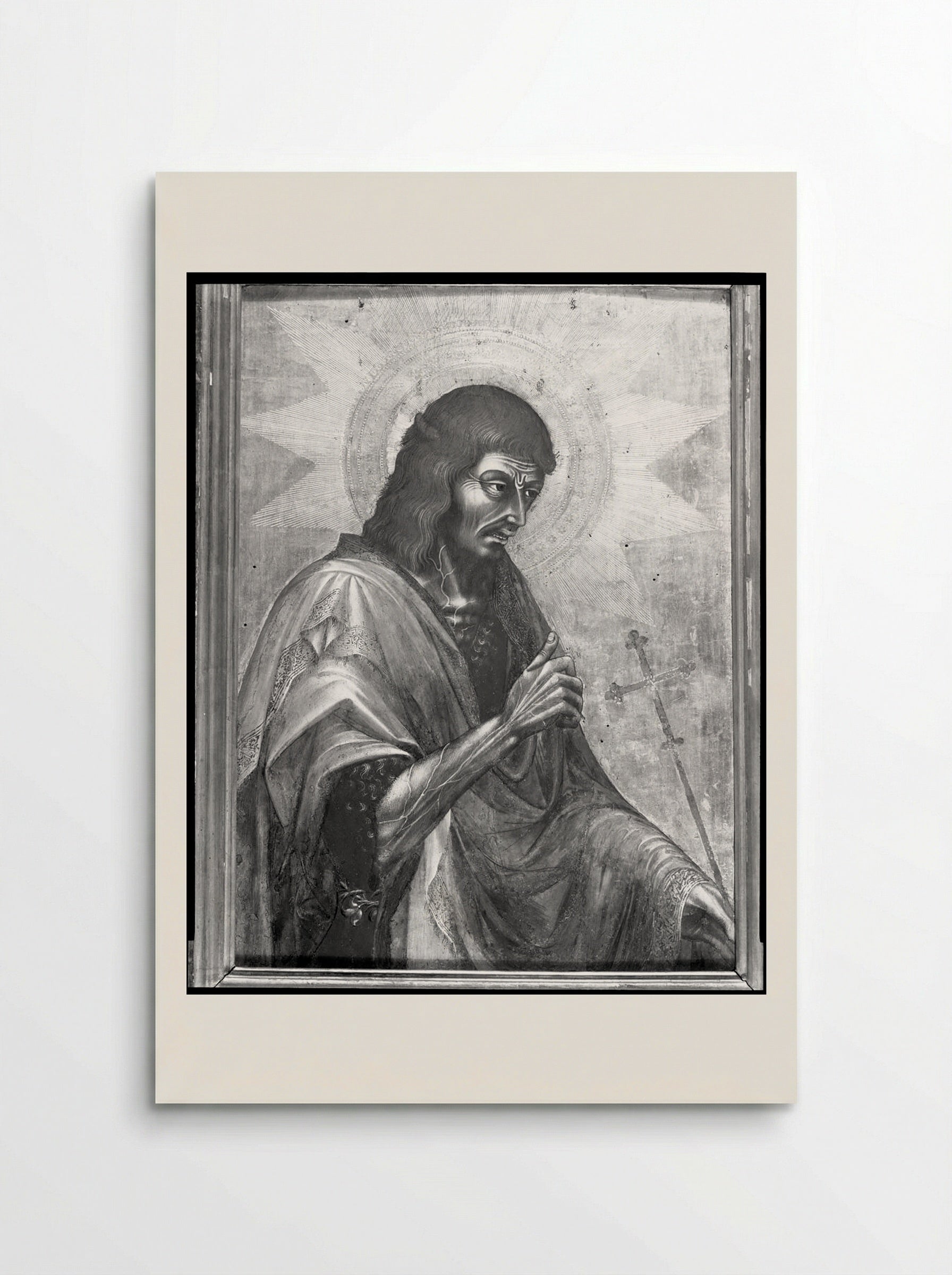 Saint John the Baptist - Giovanni di Paolo - Poster