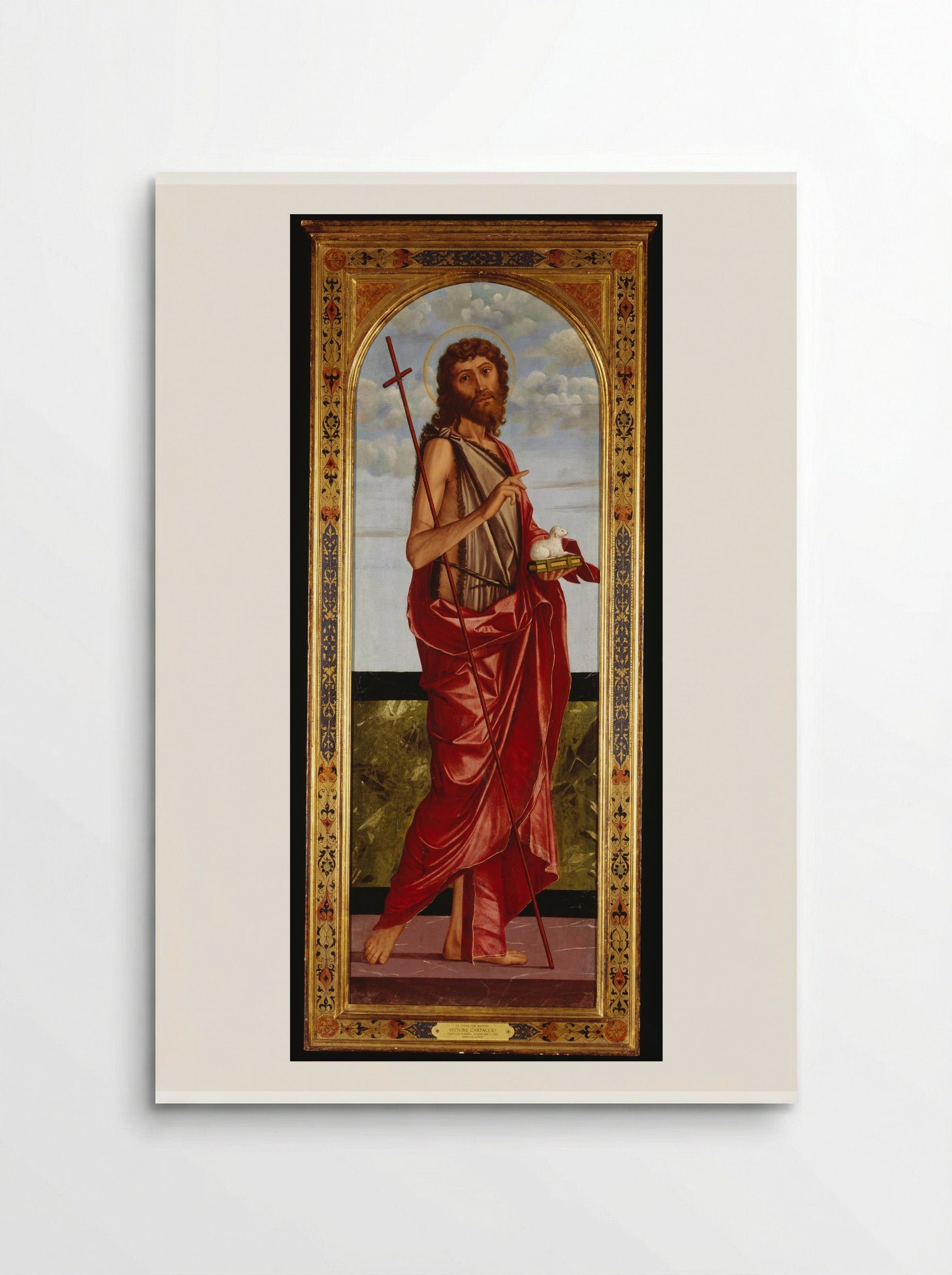 Saint John the Baptist - Vittore Carpaccio - Poster