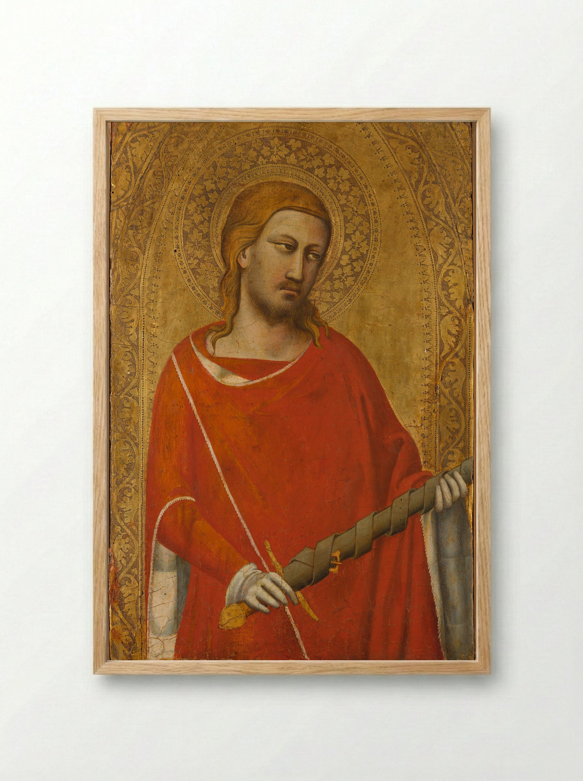 Saint Julian - Taddeo Gaddi - Framed Print Wood