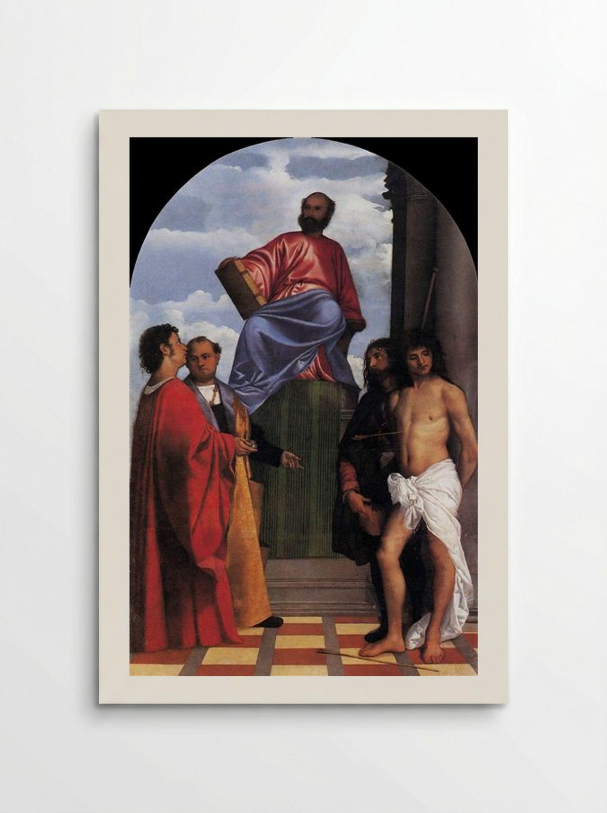 Saint Mark Enthroned - Titian - Poster