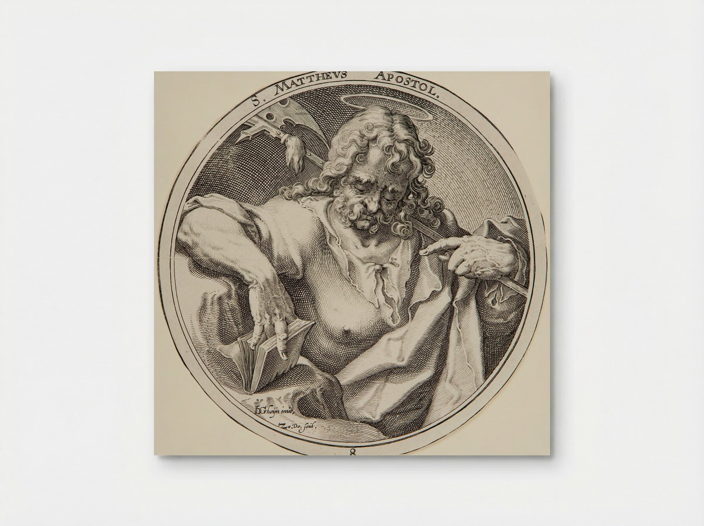Saint Matthew - Zacharias Dolendo - Poster