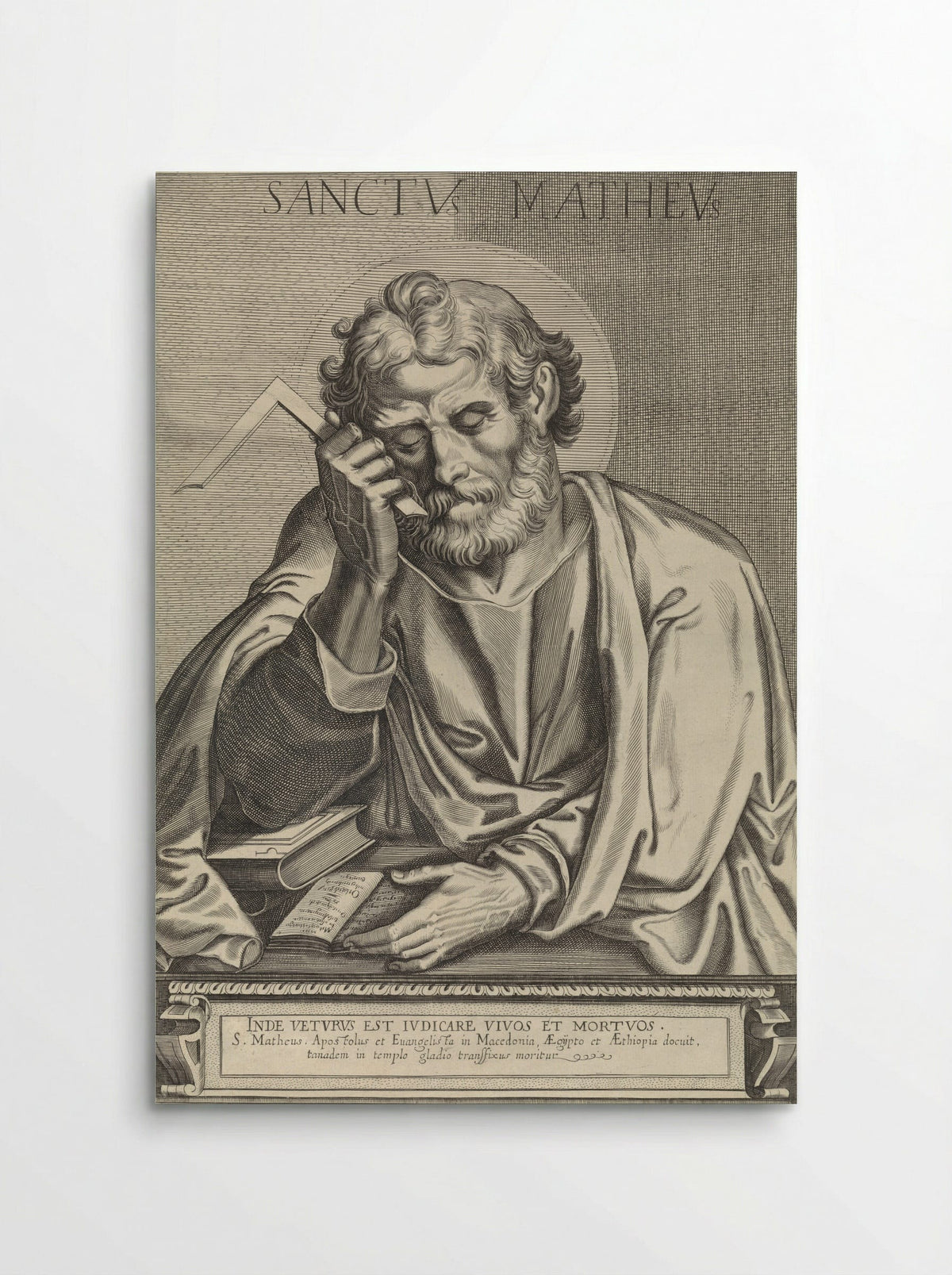 Saint Matthew - Egbert van Panderen - Poster