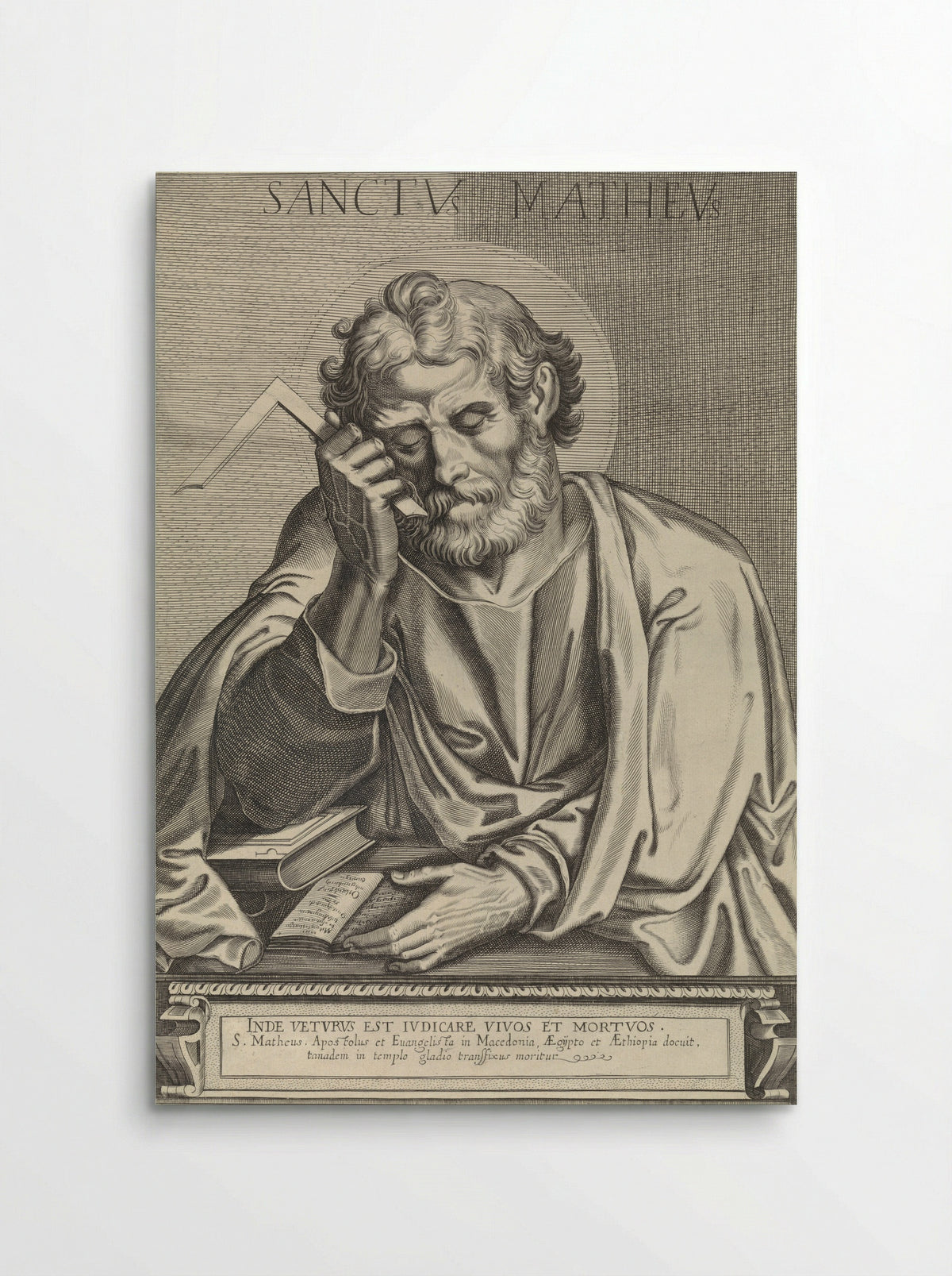 Saint Matthew - Egbert van Panderen - Poster