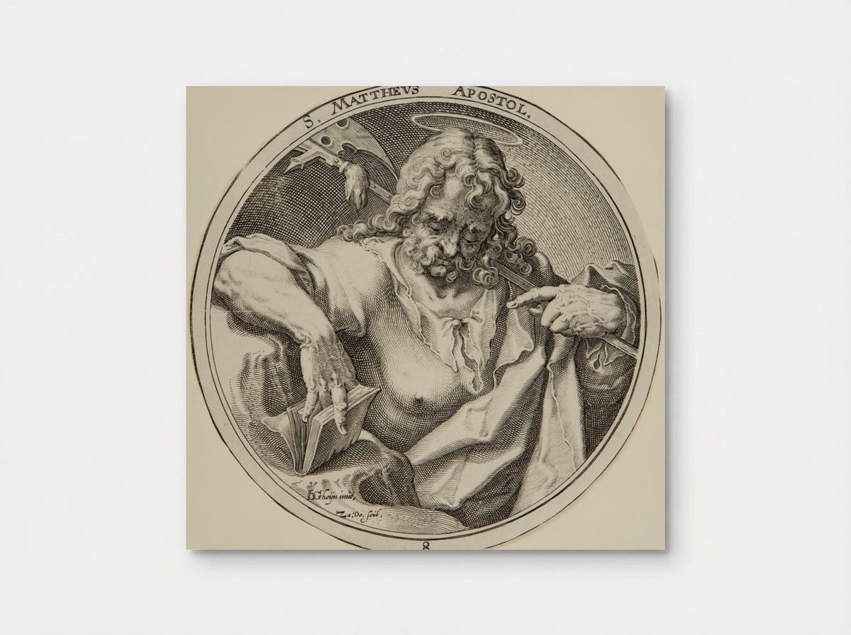 Saint Matthew - Zacharias Dolendo - Poster